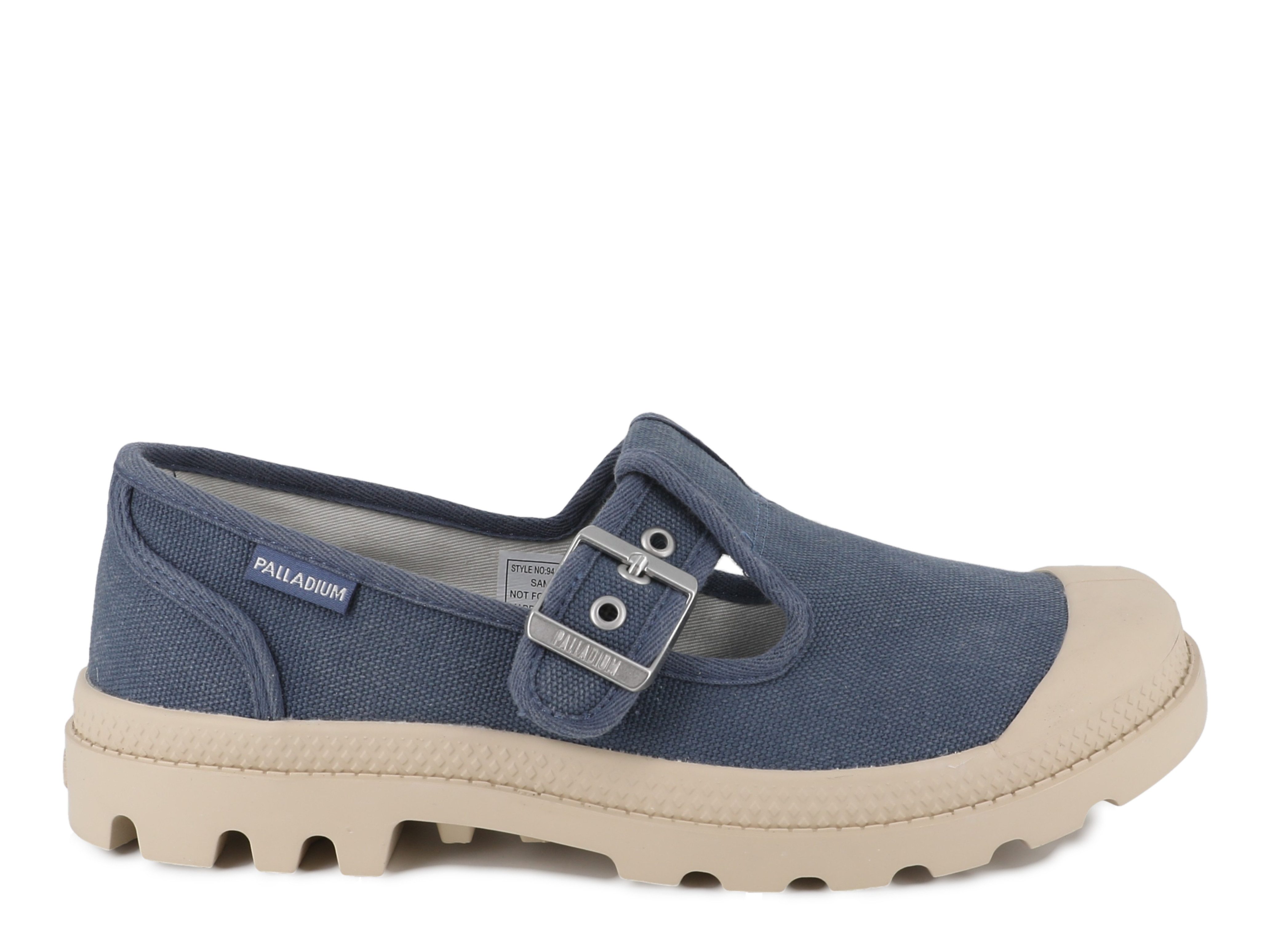 Palladium PAMPA M-JANE WASHED Sneaker aus Textil, mit Gummilaufsohle, mit Riemenverschluss