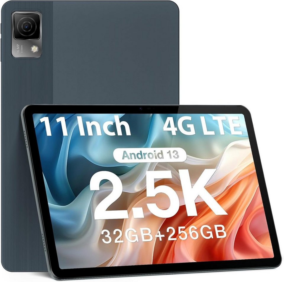 DOOGEE T30 ULTRA Tablet (11, 256 GB, Android 13, 2,4G+5G, Tablet G99  Octa-Core(TF 2TB), Batteria 8580mAh /18W,11 Pollici TÜV SÜD)