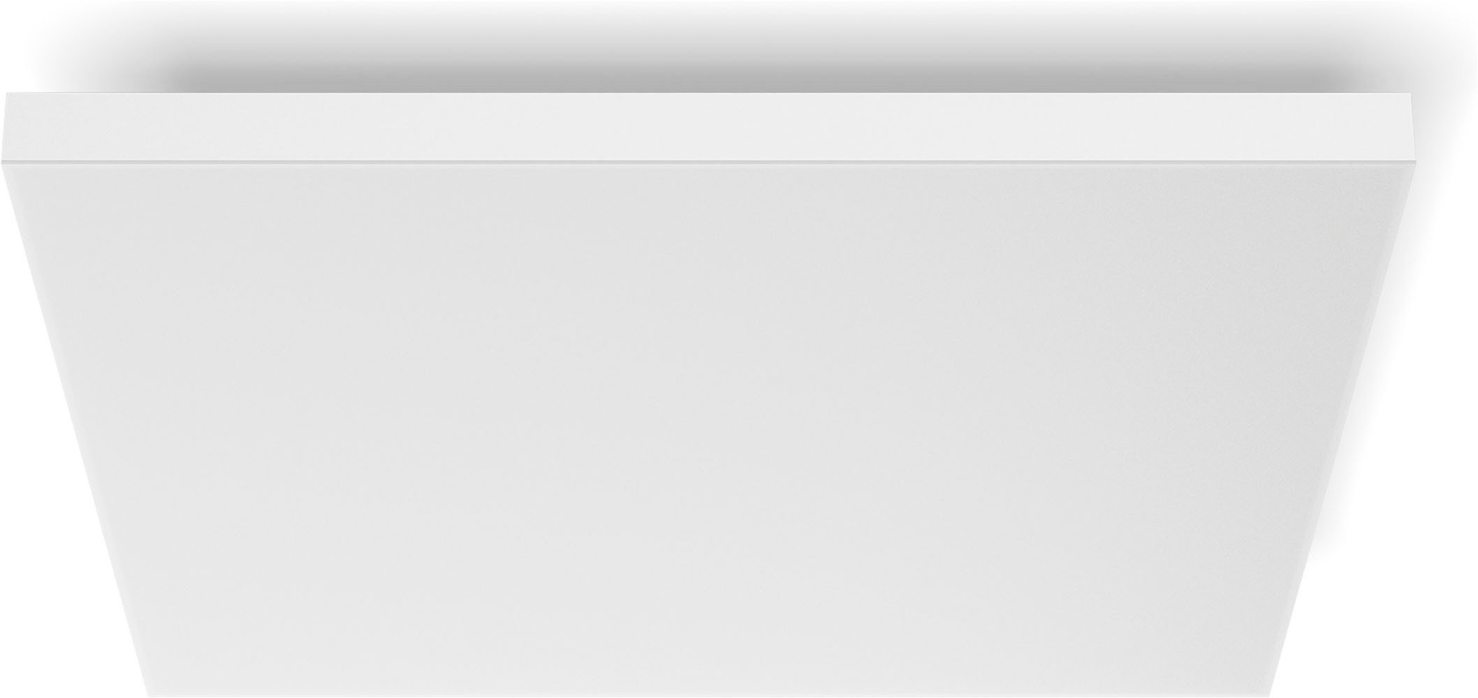 Philips Hue LED Panel White & Color Ambiance Datura quadratisch 60 x 60 cm, Abschaltautomatik, Bluetooth, CCT - über Fernbedienung, Dimmfunktion, Einschlafhilfe, Farbsteuerung, Farbwechsel, Memory, nach Trennung vom Netz, Nachtlichtfunktion, RGB, Smart Home, Timerfunktion, Weckerfunktion, dimmbar über Fernbedienung, mehrere Helligkeitsstufen, LED fest integriert, Farbwechsler, RGB, warmweiß - kaltweiß, App- & Sprachsteuerung, Smart Home, Backlight, Farbe & Weiß