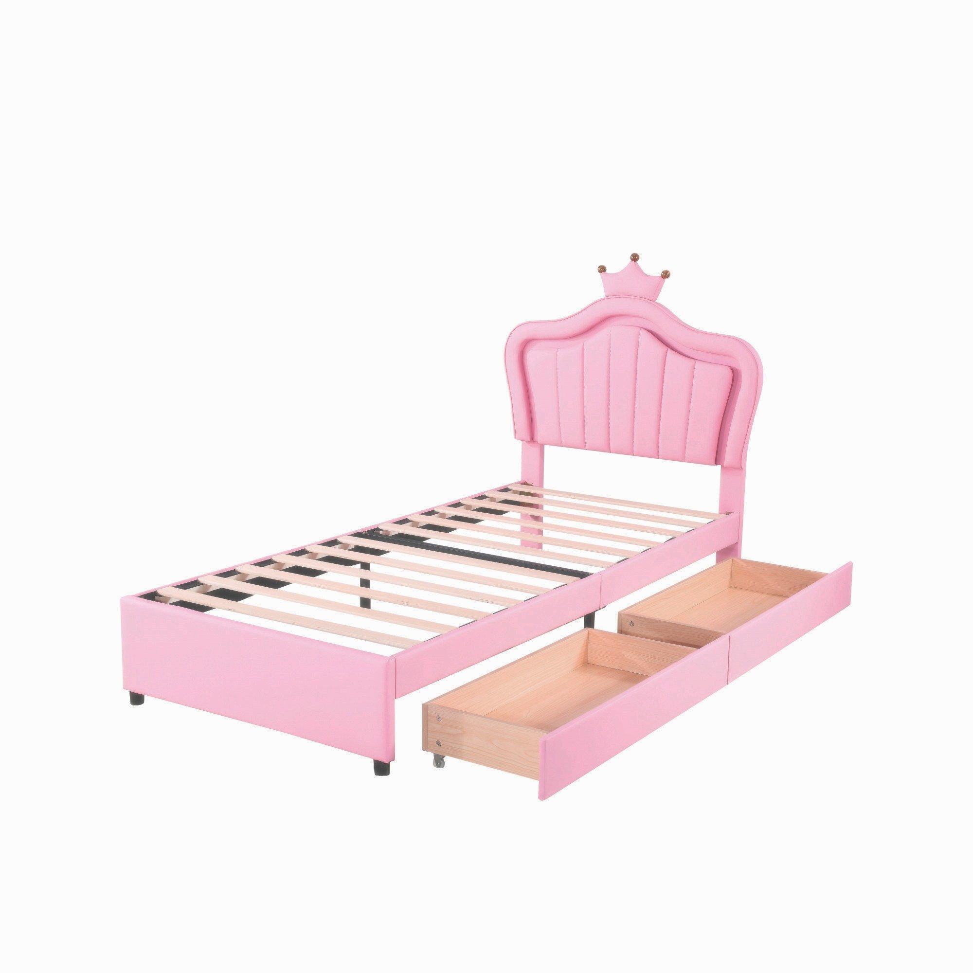 BlingBin Kinderbett Polsterbett 90x200 cm, Mit günstig online kaufen