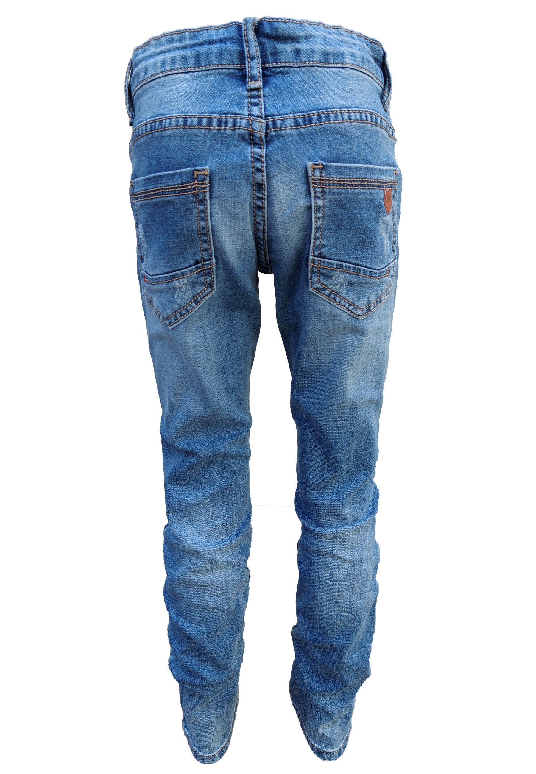 Trends im Bequeme Destroyed-Look Family Jeans