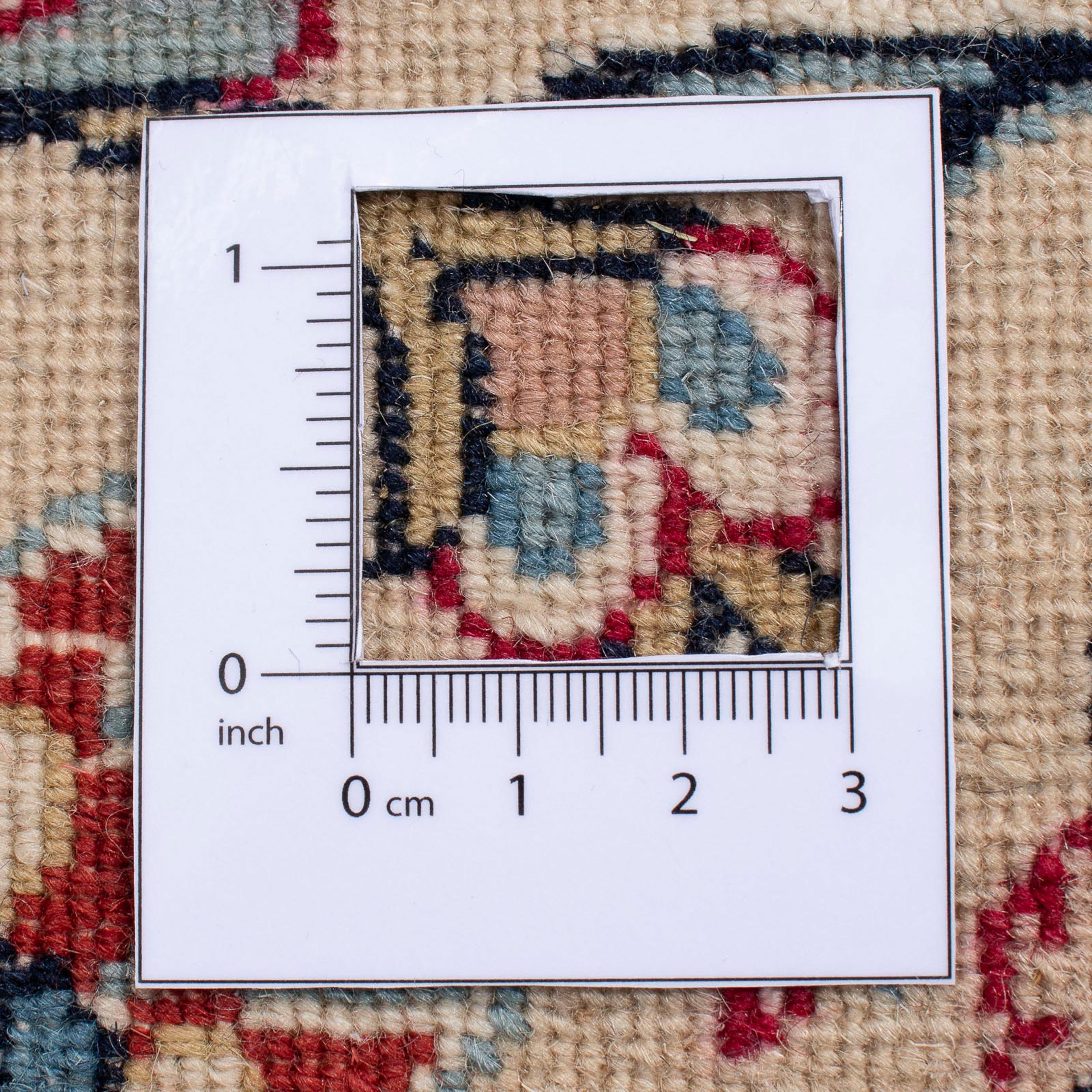 x 10 Orientteppich - - Perser - morgenland, 296 Zertifikat 194 mm, beige, cm Handgeknüpft, mit Wohnzimmer, Höhe: Classic Einzelstück rechteckig,