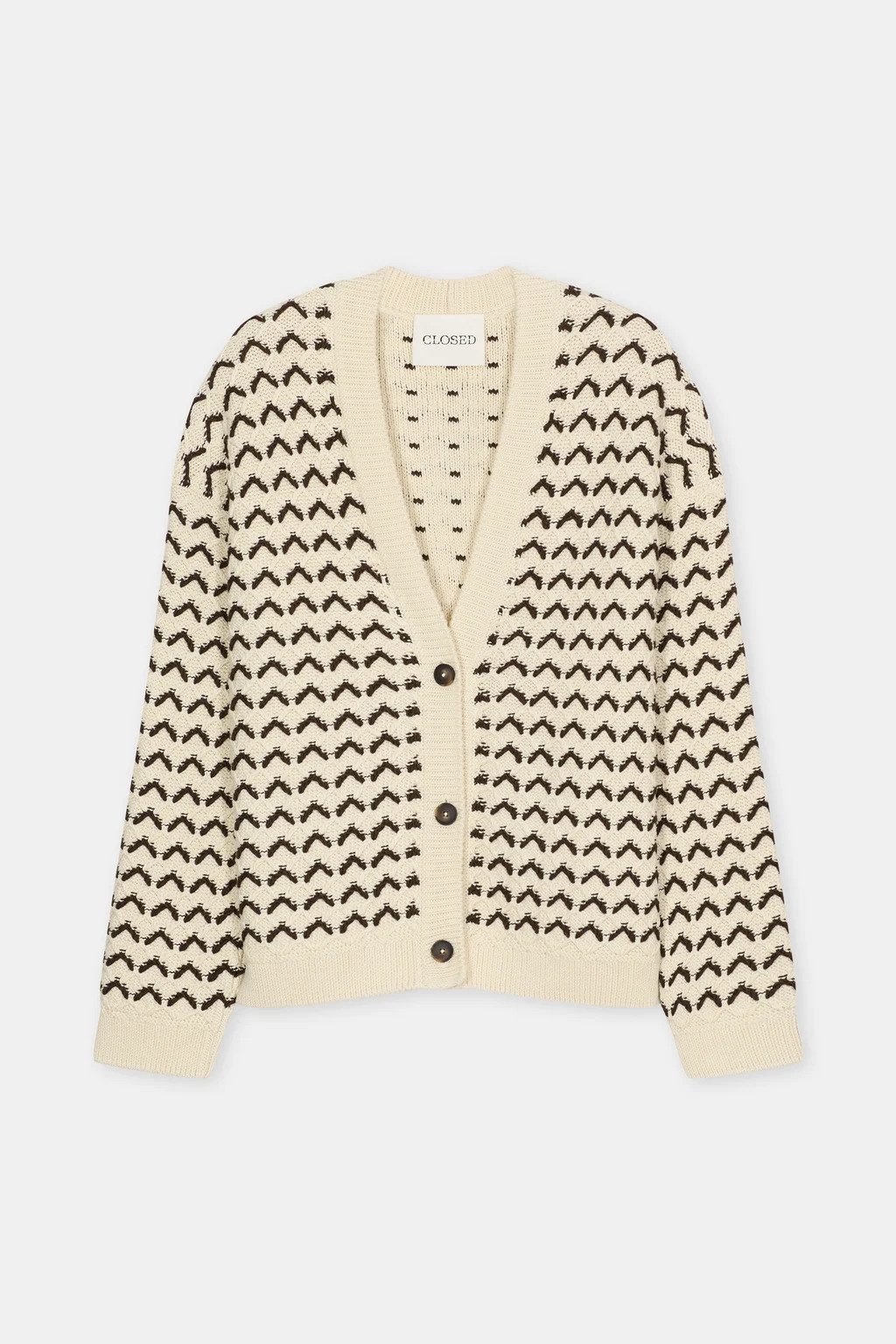 CLOSED Strickpullover V neck cardigan