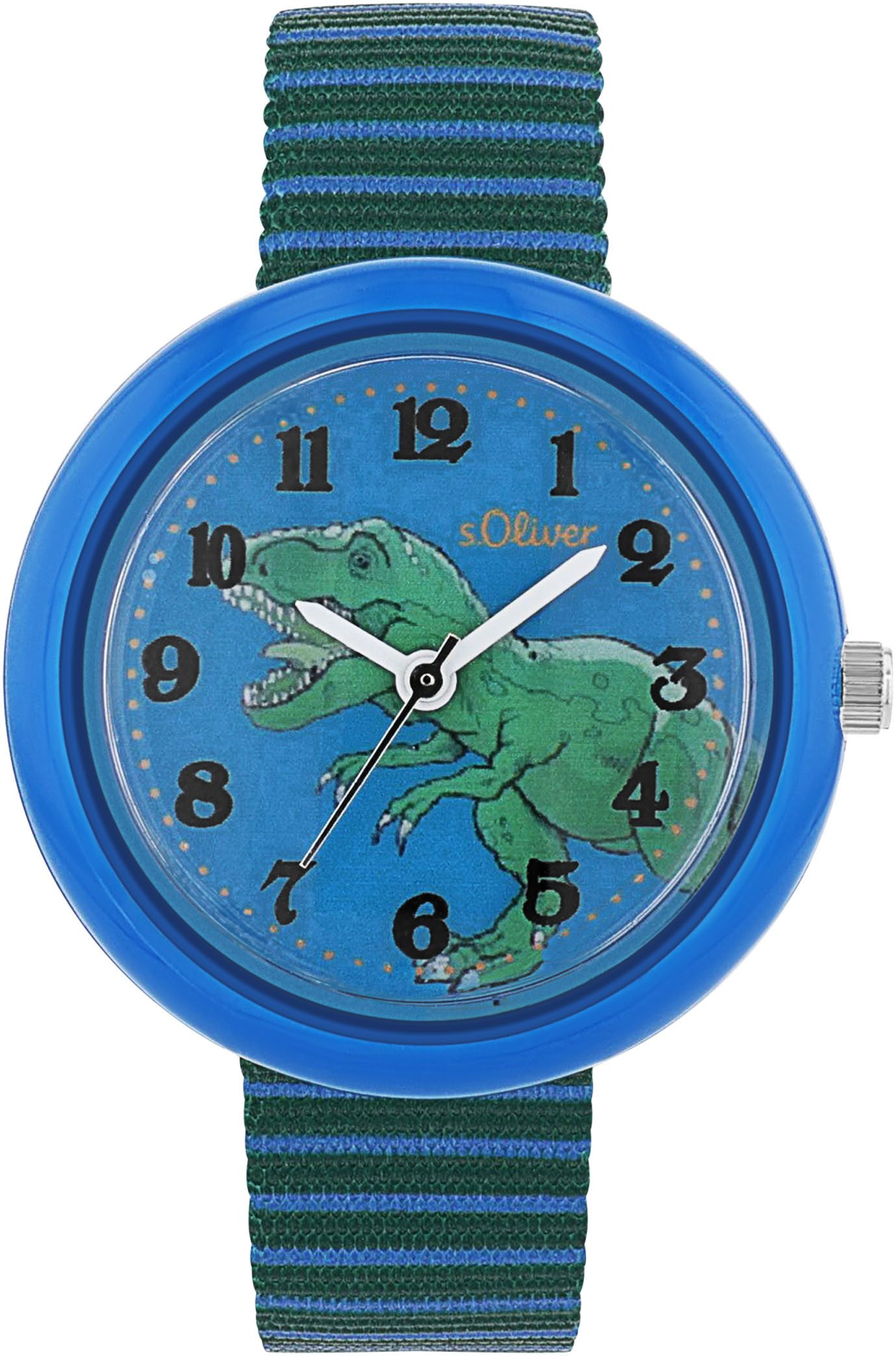 s.Oliver Quarzuhr 2038609, Armbanduhr, Kinderuhr, Jungenuhr, Schulanfang, Geschenkidee