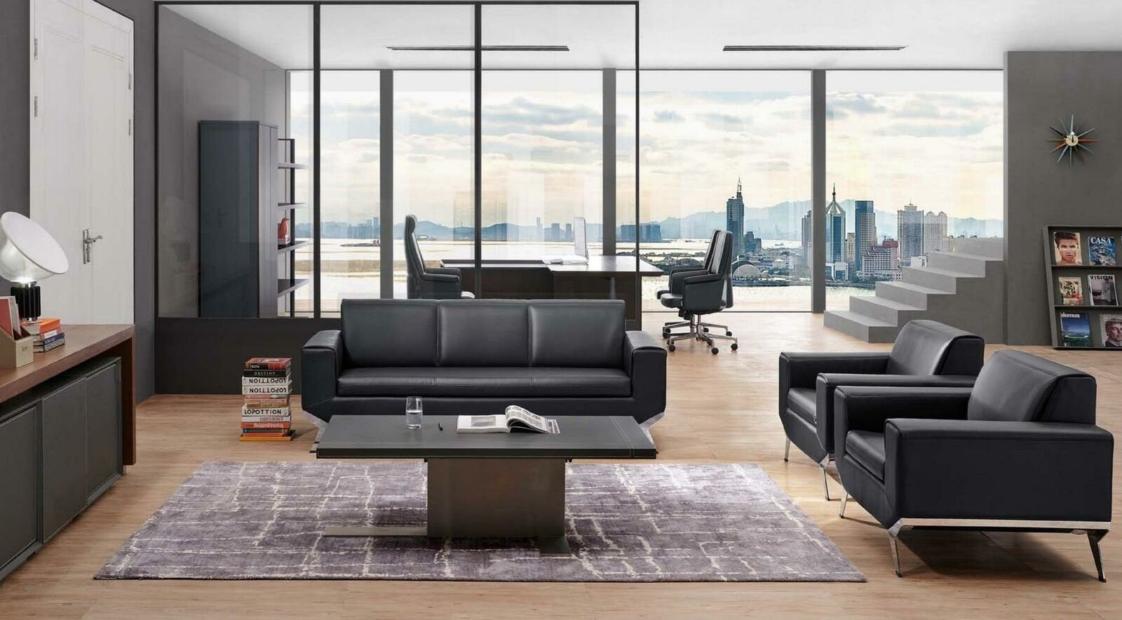 JVmoebel Sofa Designer Sitz Polster Gruppe Europe Made Sofagarnituren, 3+1 Couch Garnitur in