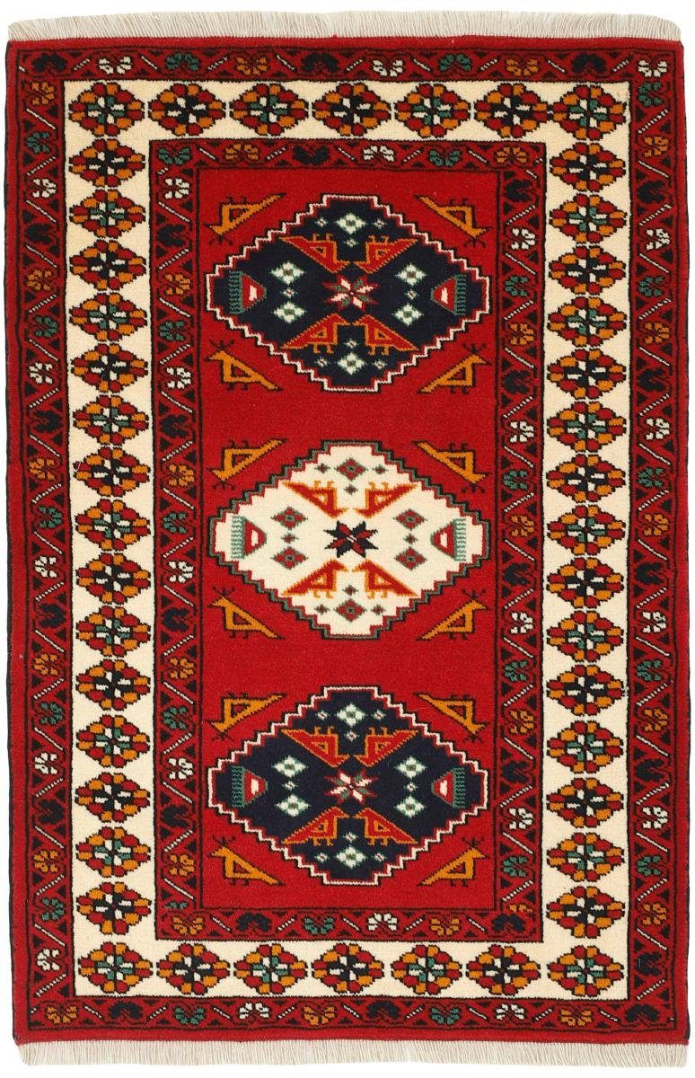 Orientteppich Turkaman 85x125 Handgeknüpfter Nain Perserteppich, Trading, / Orientteppich mm Höhe: rechteckig, 6