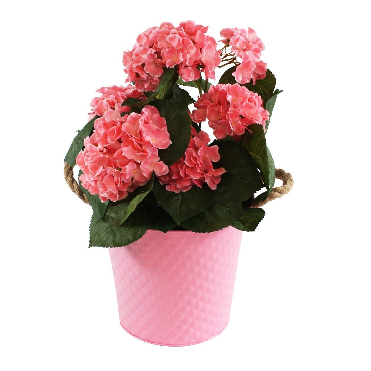 cm verzinkt, 22 schöner Pflanztopf Pink, draußen Zinktopf für Blumentopf, Diamond colourliving Blumentopf Ø