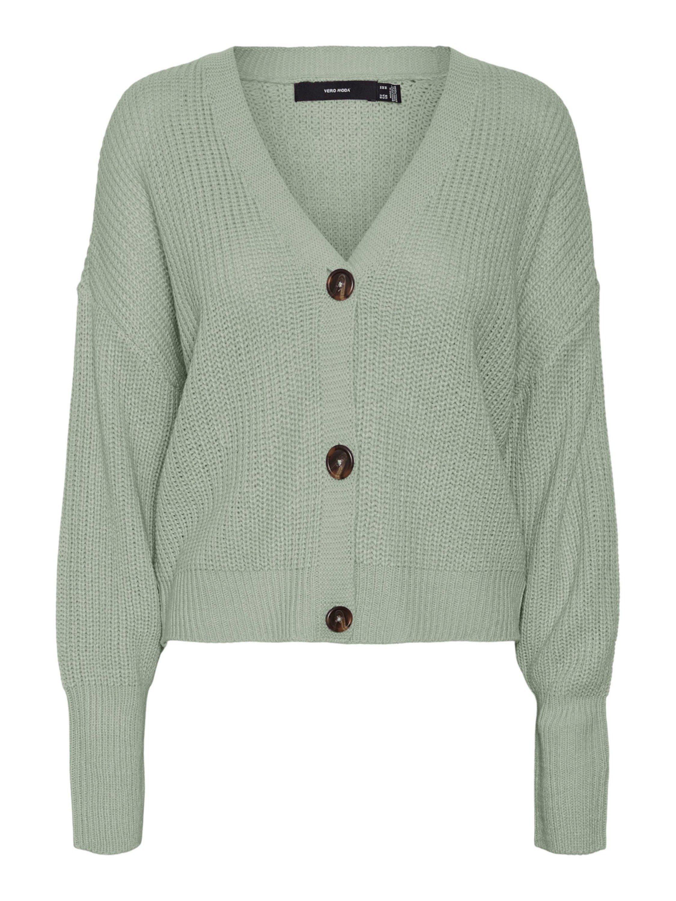 Vero Moda Strickjacke VMLea (1-tlg) Drapiert/gerafft günstig online kaufen