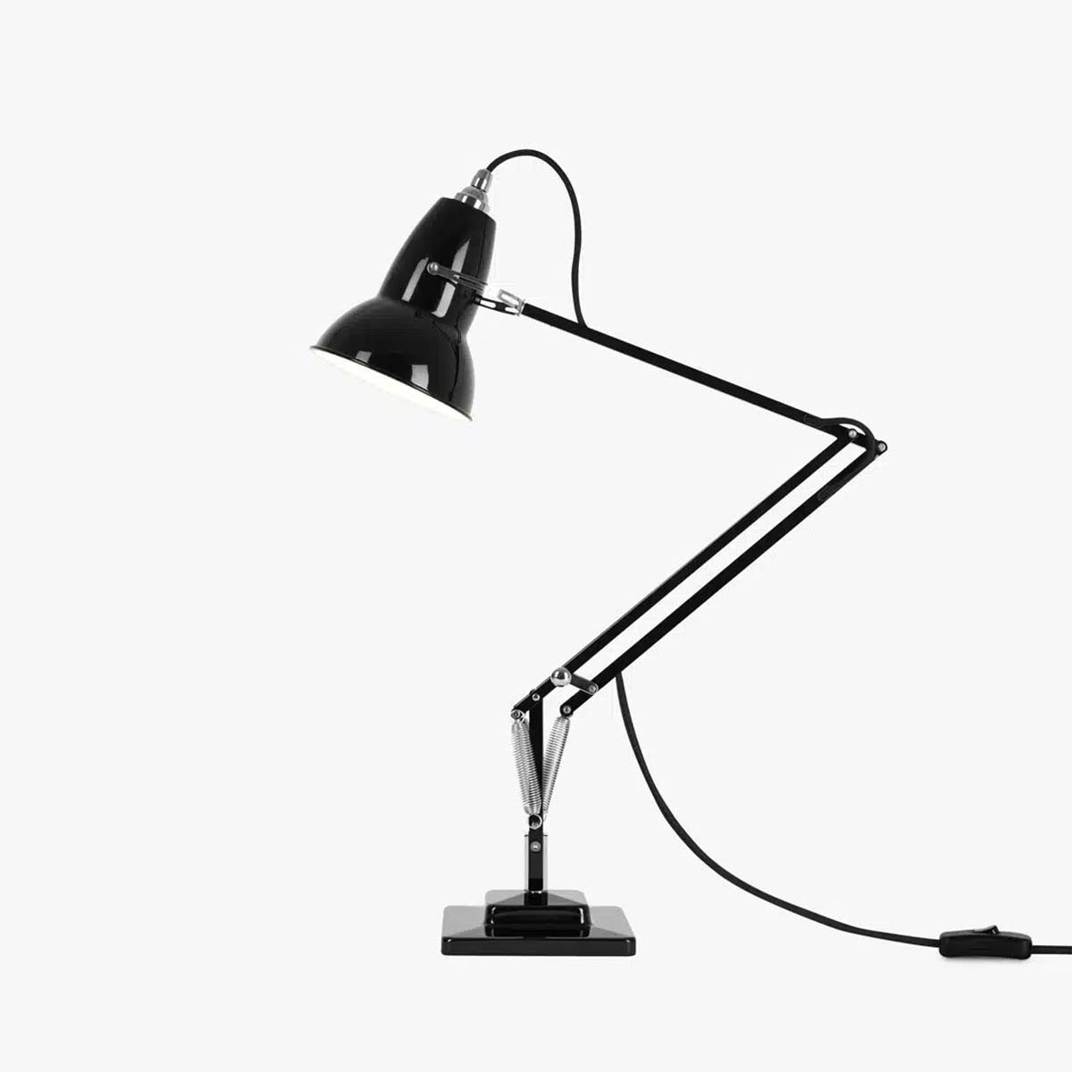 Anglepoise Schreibtischlampe Original 1227 Tischleuchte, H: max. 91 cm, LED wechselbar, 2700K, Flexibler Arm, inkl. LED-Leuchtmittel
