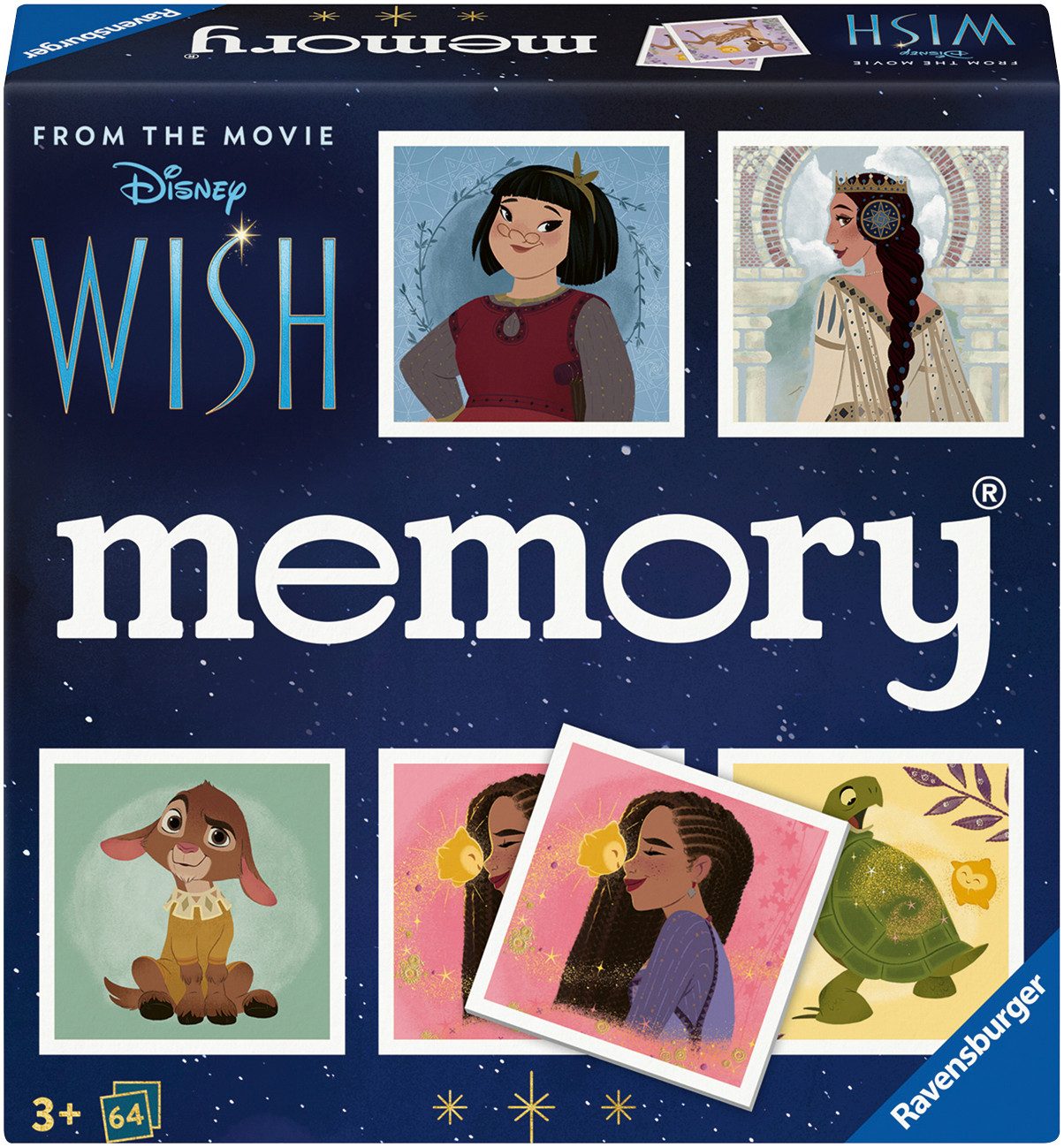 Ravensburger Spiel memory® Disney Wish, Kinderspiel, Made in Europe