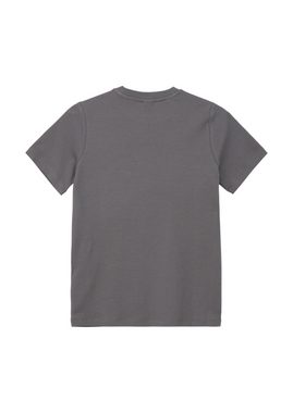 s.Oliver Kurzarmshirt T-Shirt aus Mesh-Fabric