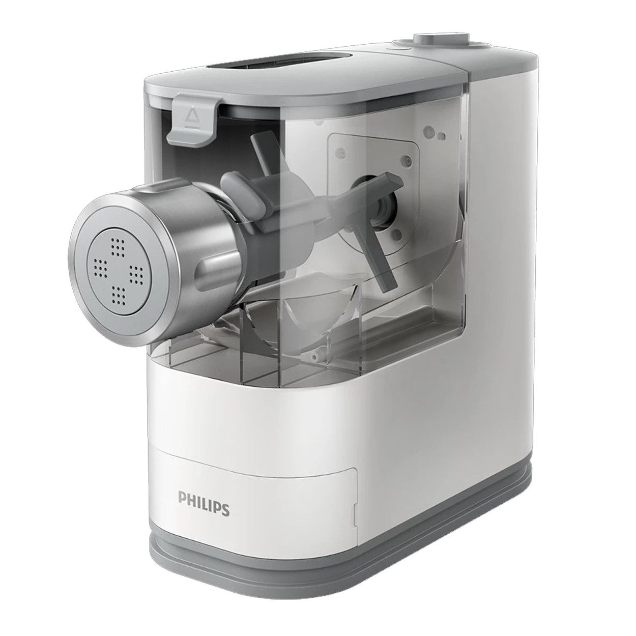 Nudelmaschine Philips Pastamaker Nudelmaschine mit 4 Formaufsätzen (HR2345/19)