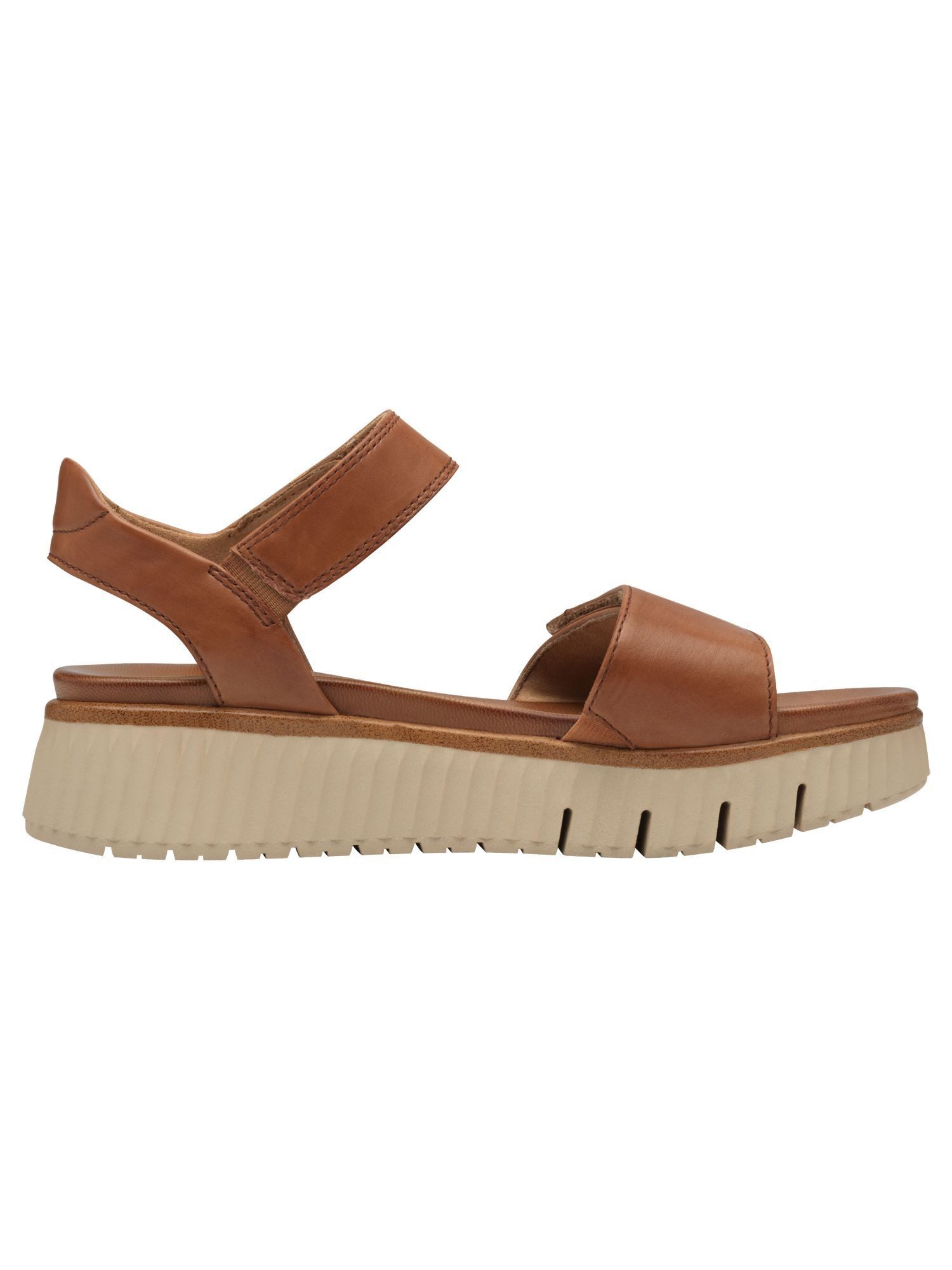 Tamaris WIDE FIT MultiAdjustable, comfortFit aus Leder Sandale comfortFit