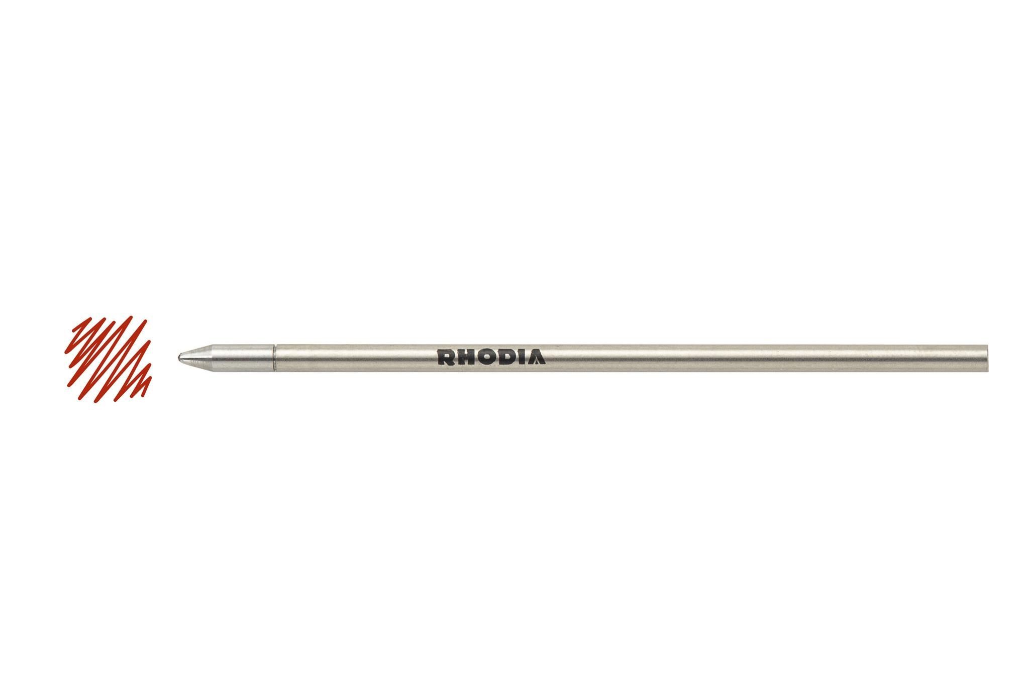 Rhodia Kugelschreibermine Rhodia Rhodia 9284C - Ersatzmine Rhodia Script für Multi Pen, 0,5 mm