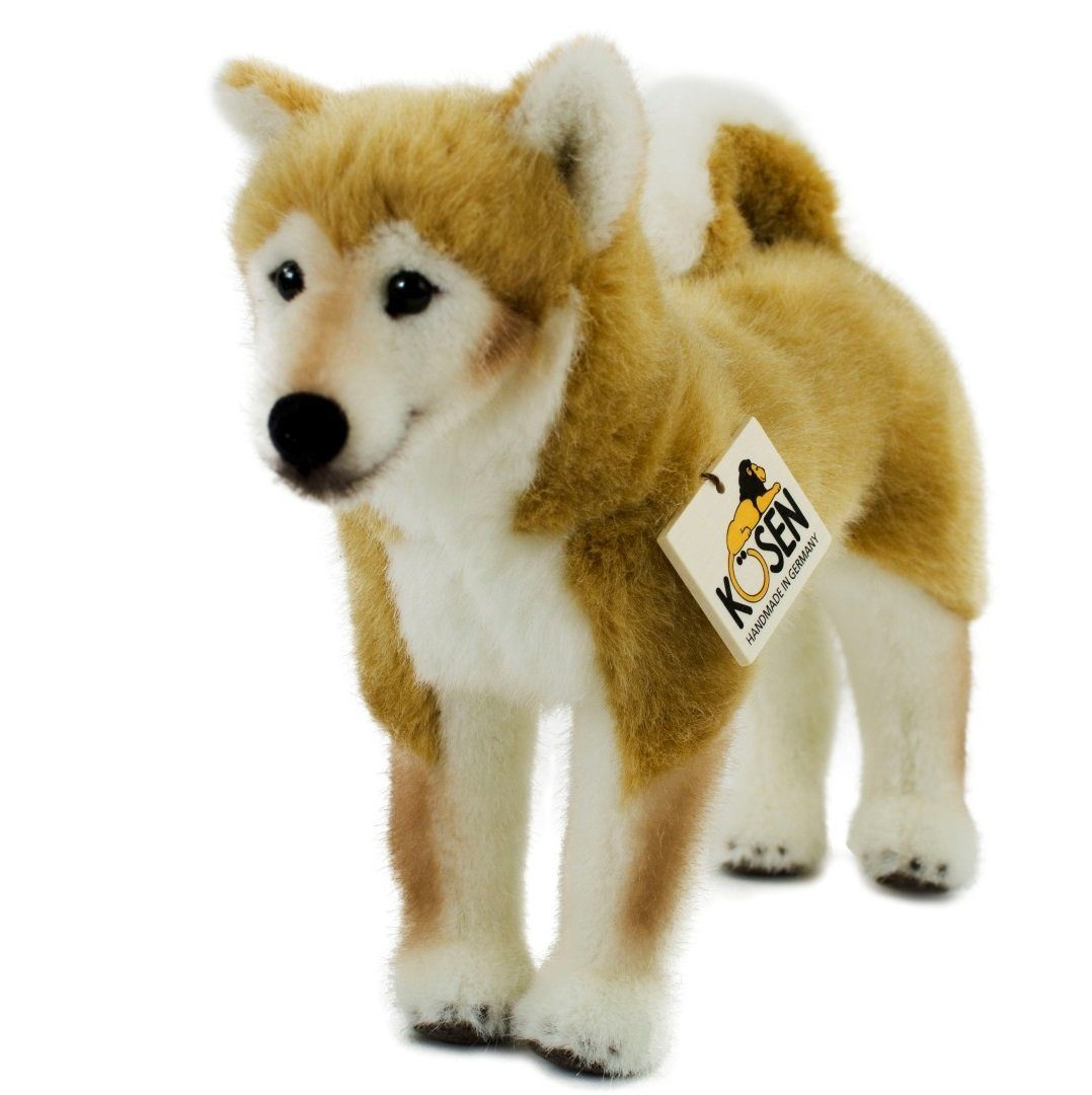1 Akita Inu japanischer Spitz 28 cm Hund Dog Hansa Toy Plüschtier Stofftier 6143 