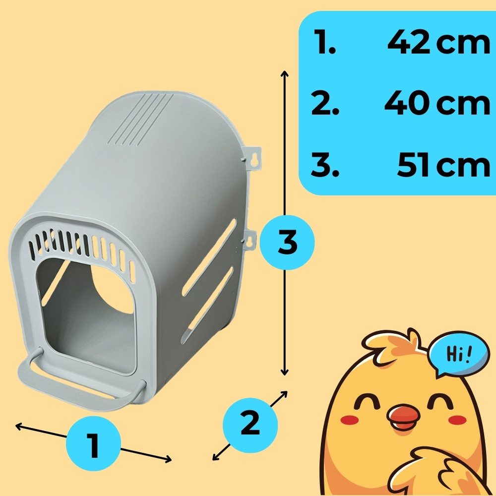 GarPet Hühnerstall 2er Set Legenester für Hühner Legenest Hühnernest Nest Wandmontage