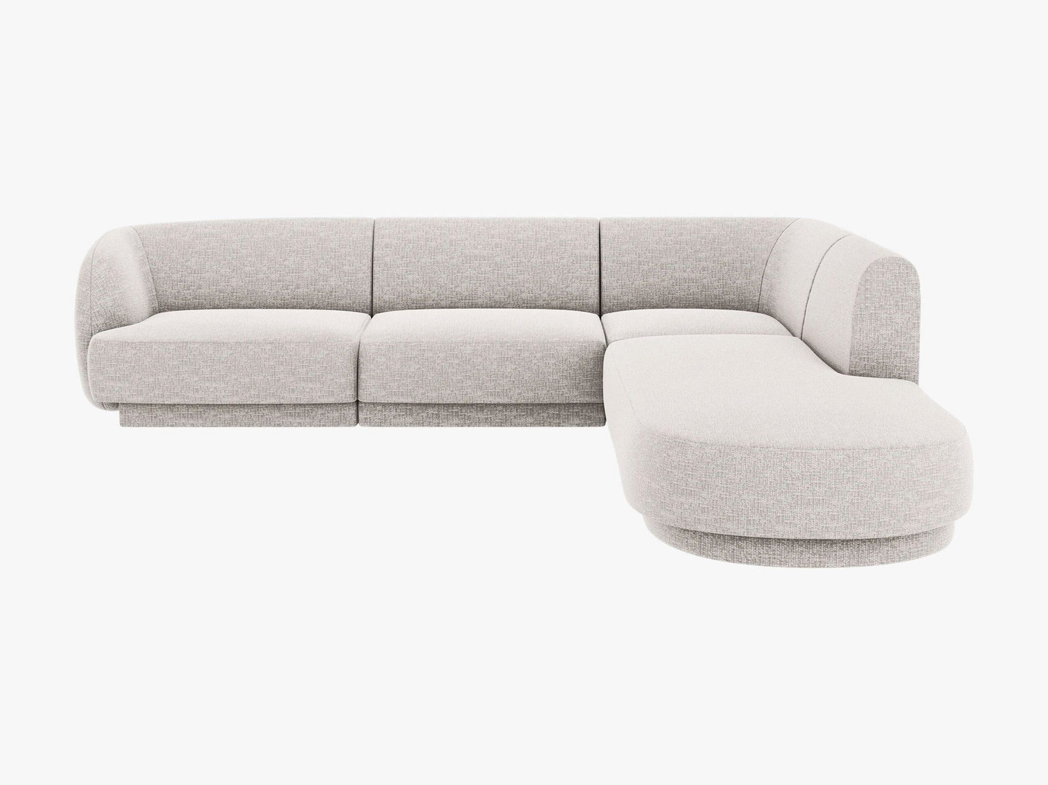 Micadoni Ecksofa Miley, 6-Sitzer