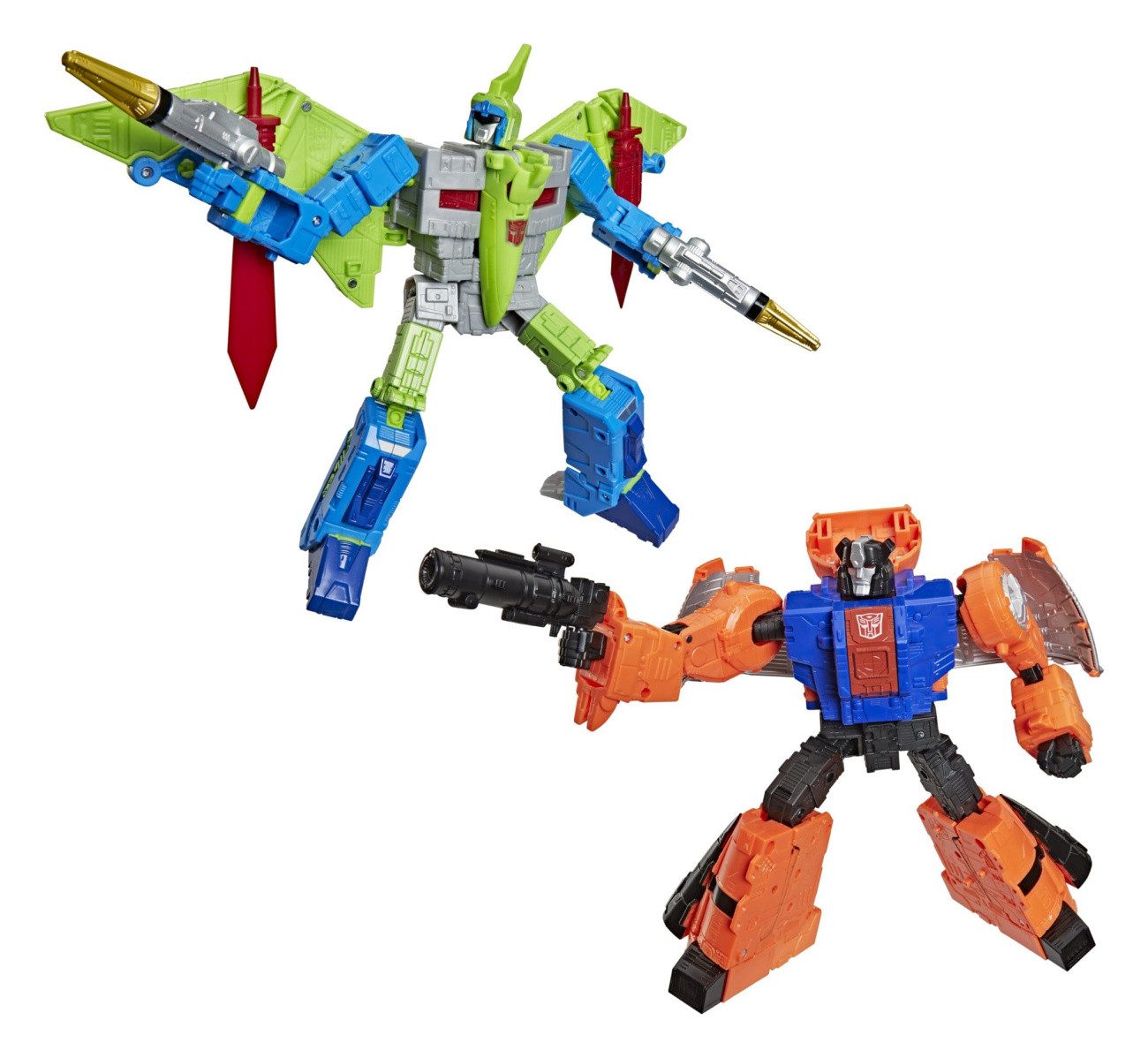 Hasbro Actionfigur Transformers Age of the Primes Leader Class Actionfiguren 2er-Pack G2