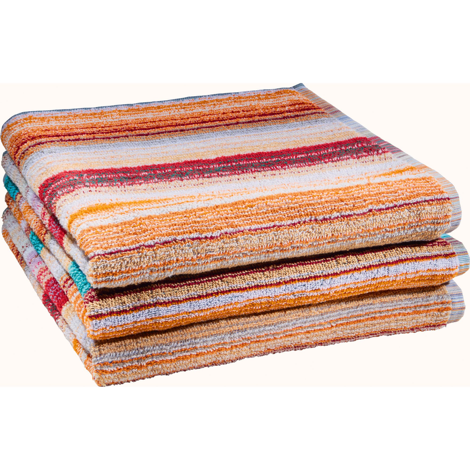 REDBEST Duschtuch Duschtuch 3er-Pack, Frottier, Walk-Frottier Streifen günstig online kaufen