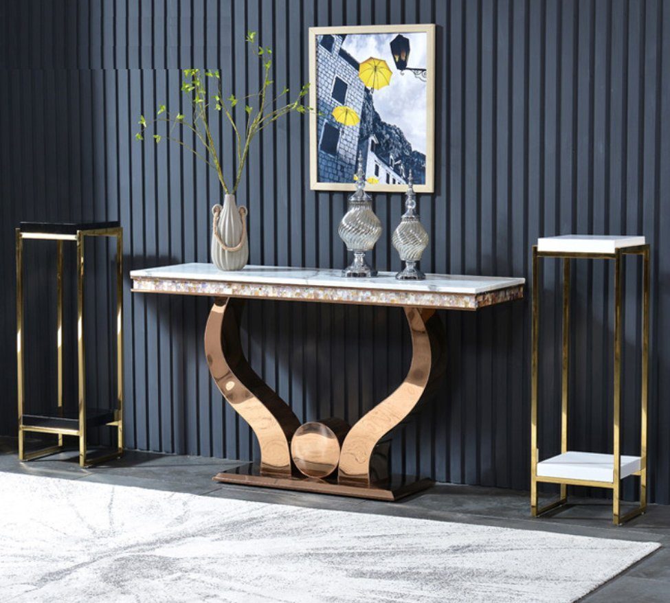 JVmoebel Konsolentisch, Modern Konsolentisch Design Holz Tisch Konsole Konsolentische Schmink