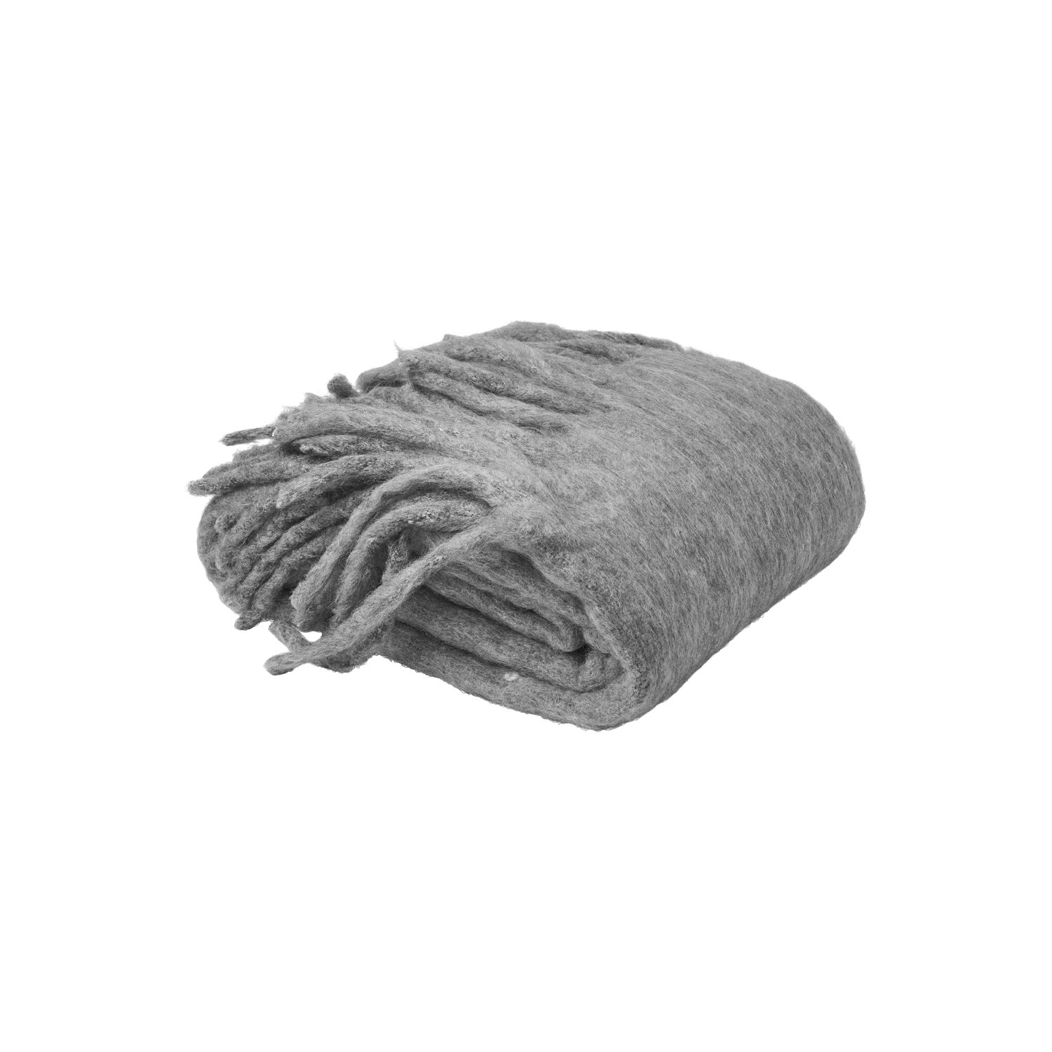 Plaid Grey Melange, Meyco Home, 130x170cm