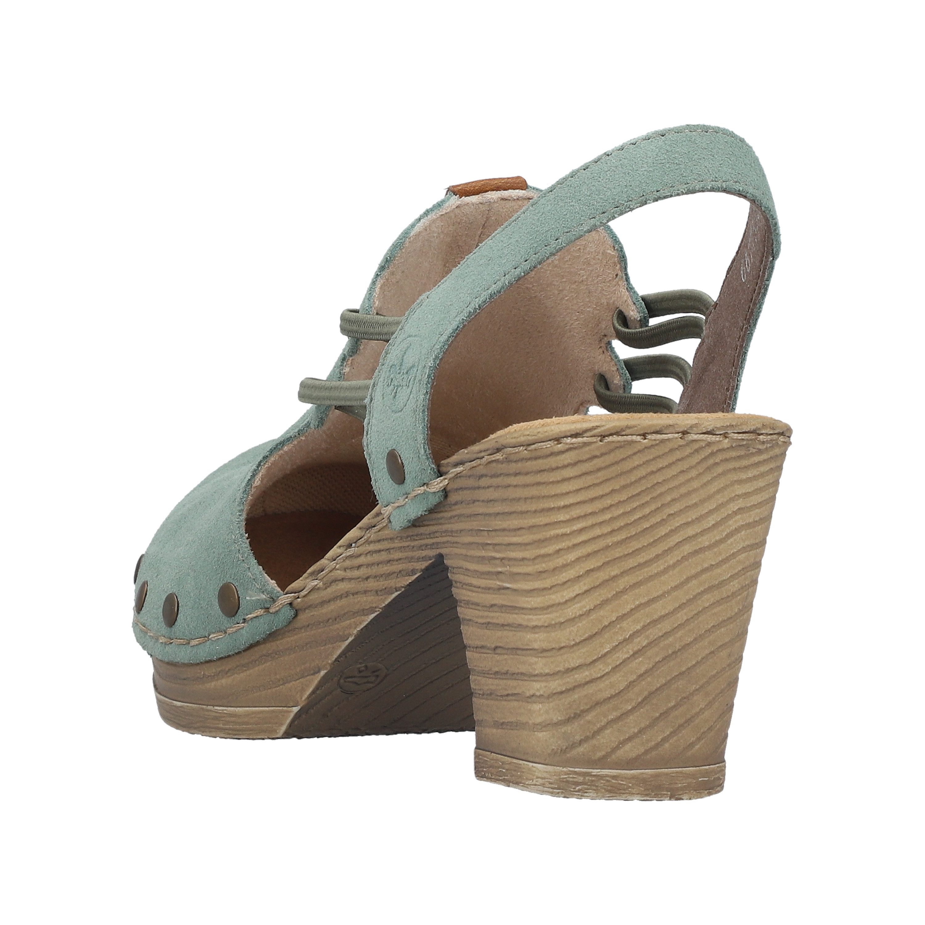 Rieker Clog Sabot, Sandalette, Sommerschuh mit seitlichen Gummizügen