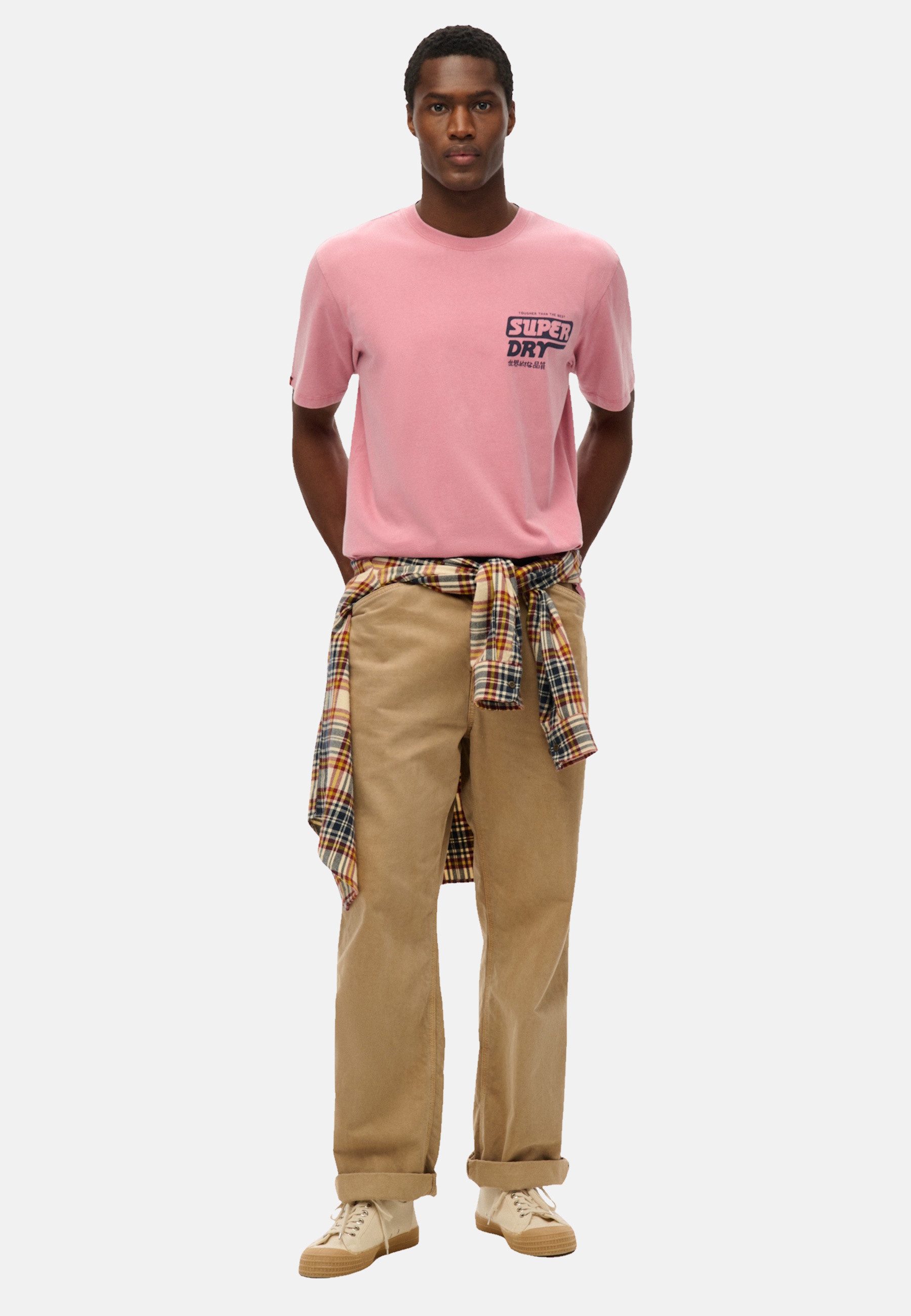 Superdry T-Shirt T-Shirt Kurzarmshirt mit Print (1-tlg., 1) günstig online kaufen
