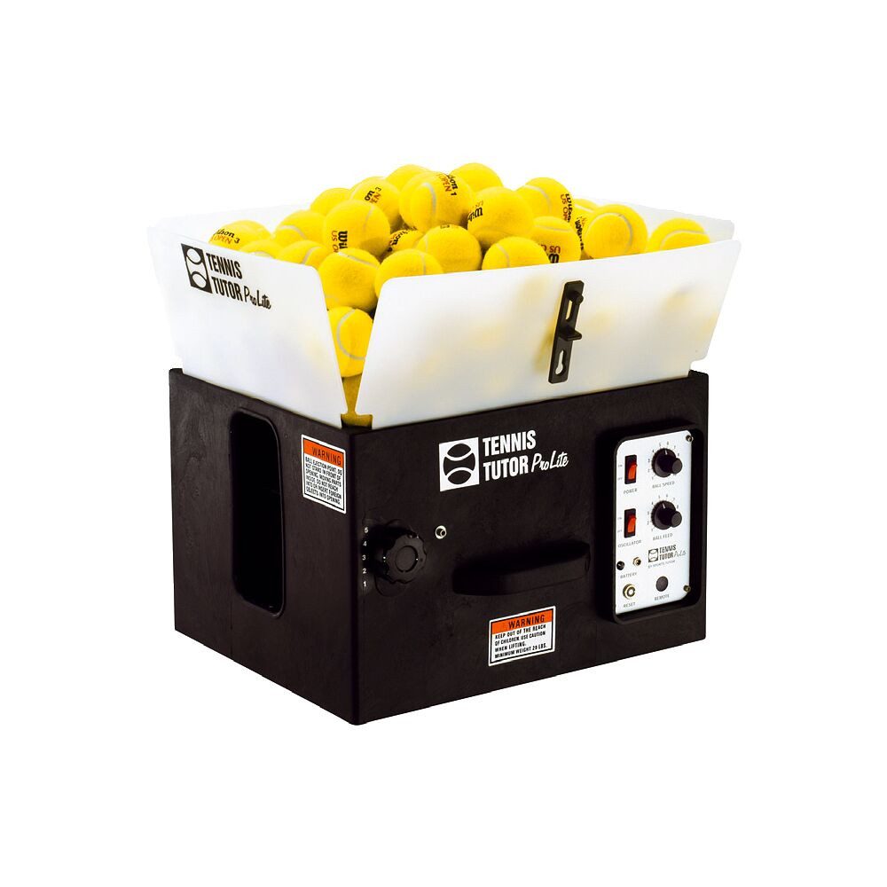 Sports Tutor Tennis-Trainer Tennis-Ballwurfmaschine Pro Lite, Für Anfänger, Schulen und Privat