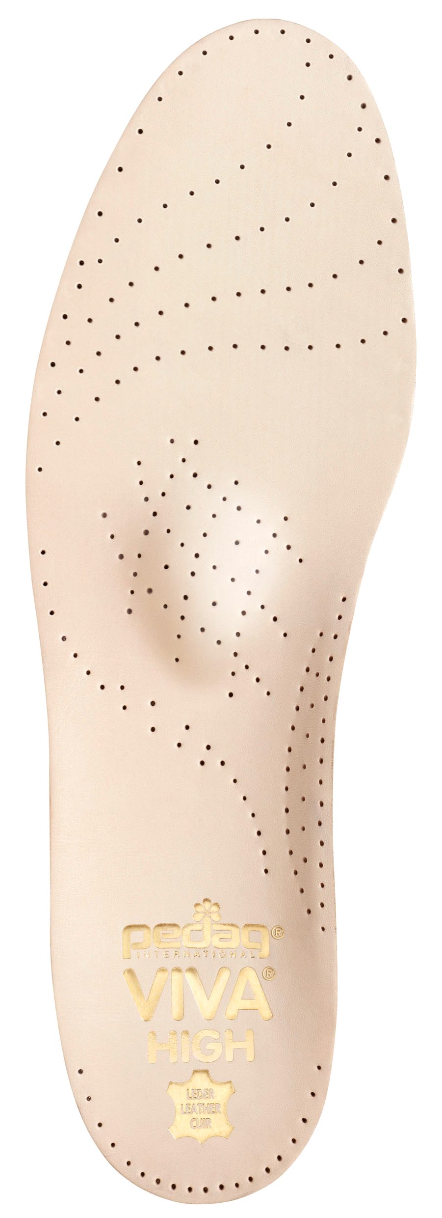 Pedag Fußbetteinlage Viva High - Extra dünne & leichte Hohlfuß Schuheinlage