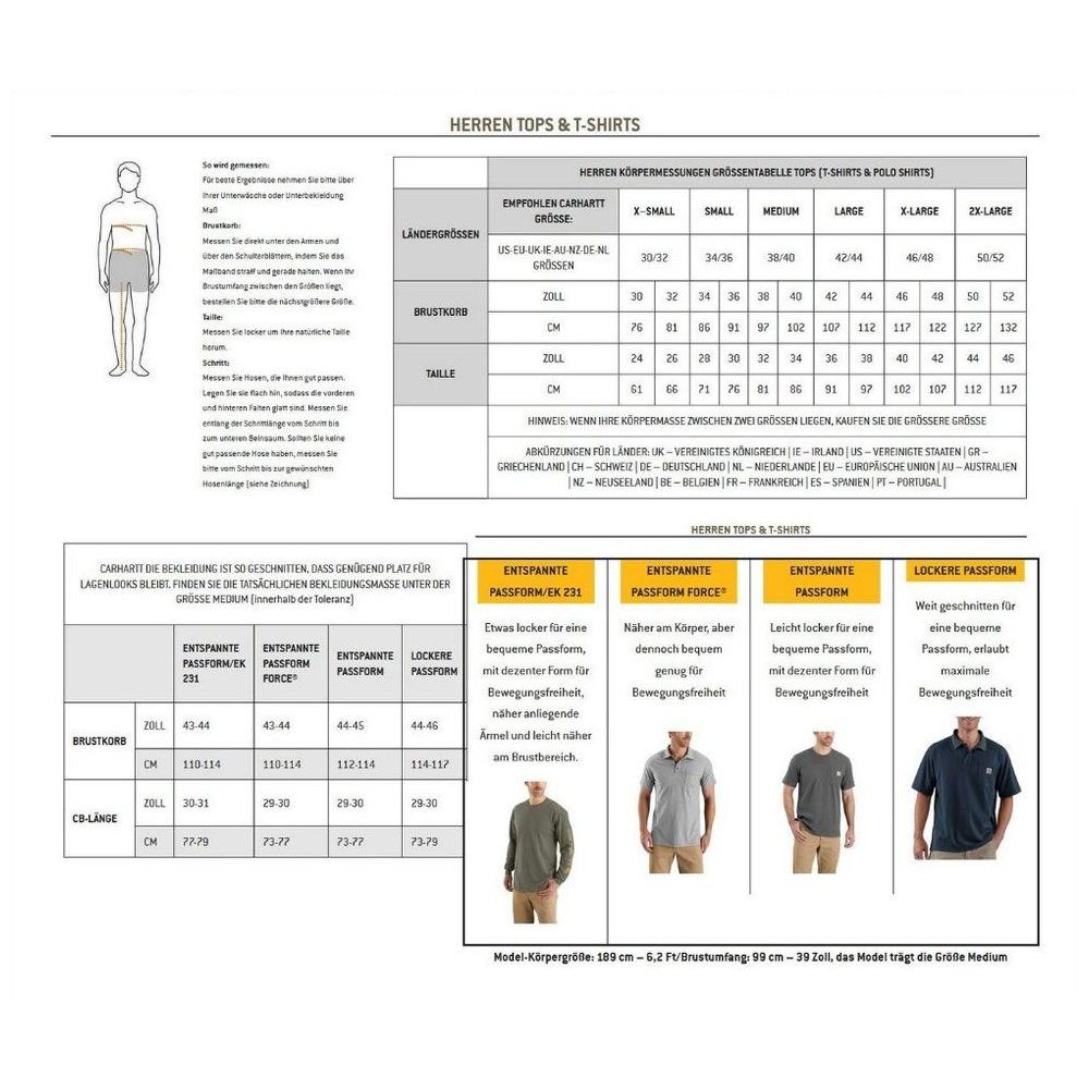 Carhartt Langarmhemd Bozeman Relaxed LS Plaid Shirt – Bild 2 von 2