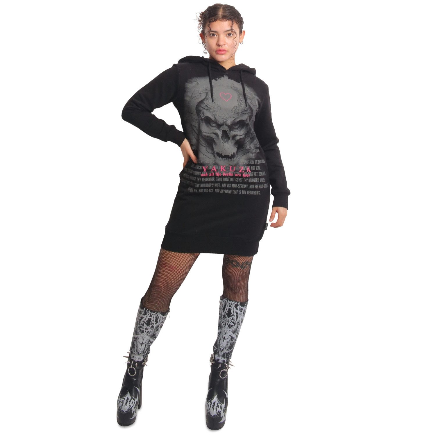 YAKUZA Sweatkleid Devils