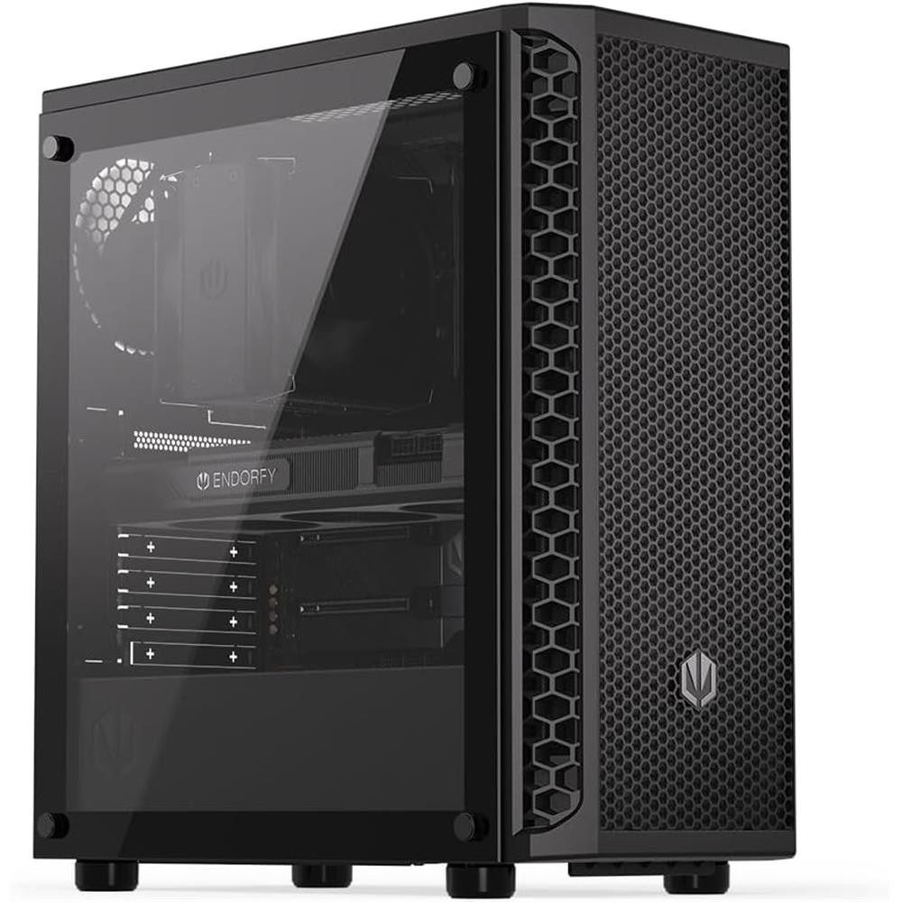 ENDORFY PC-Gehäuse Signum 300 Core, Glasfenster, 8 Lüfterplätze, Staubfilter, PWM-Lüfter