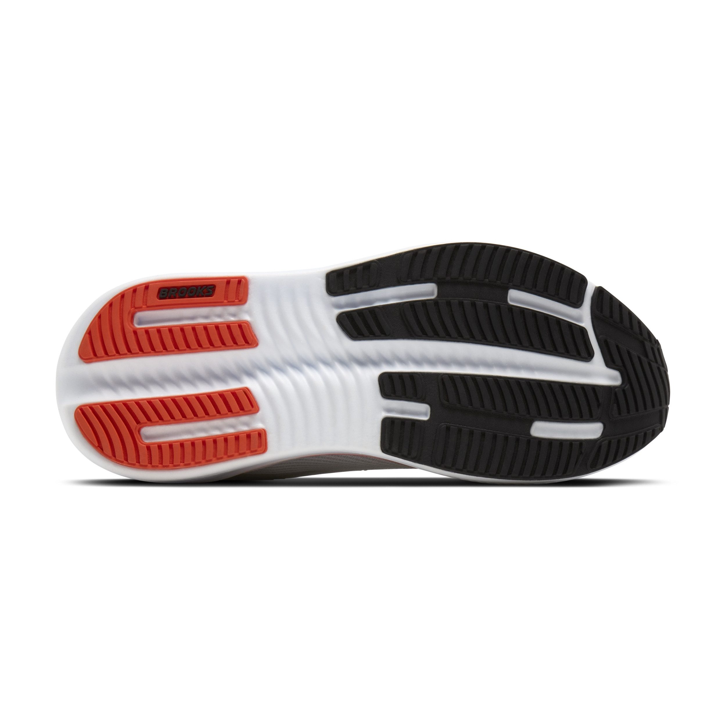 Brooks Ghost Max 4 Herrenn Laufschuh White/Red/Black Laufschuh