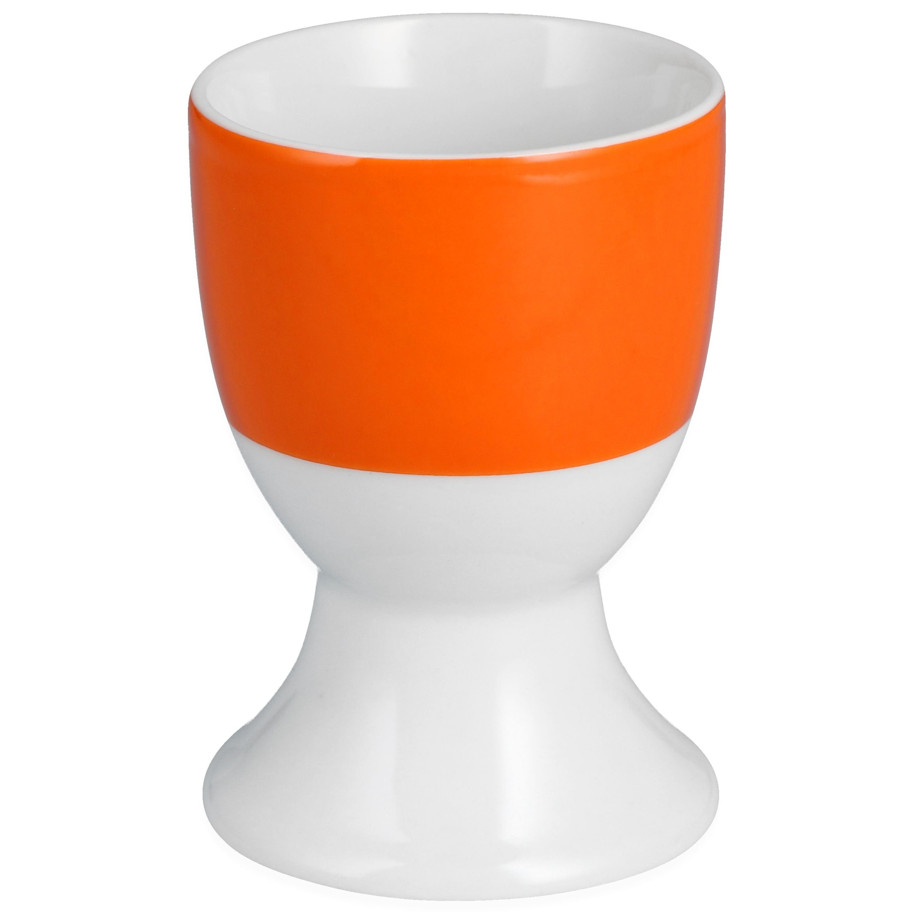 Porzellan 6er Serie - Van Vario orange Eierbecher Eierbecher van wählbar Well Set Farbe Well