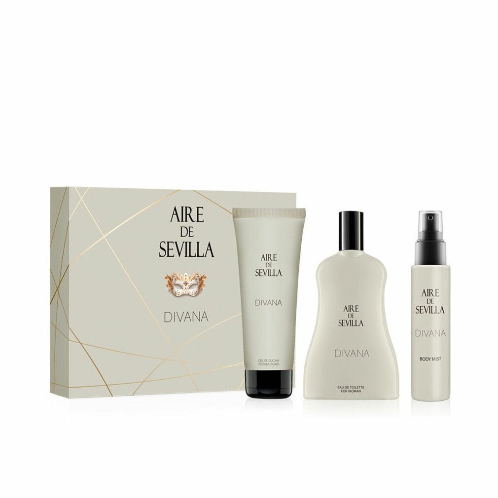 Aire de Sevilla Hautpflege-Set SEVILLE AIR DIVANA CASE 3 Stück