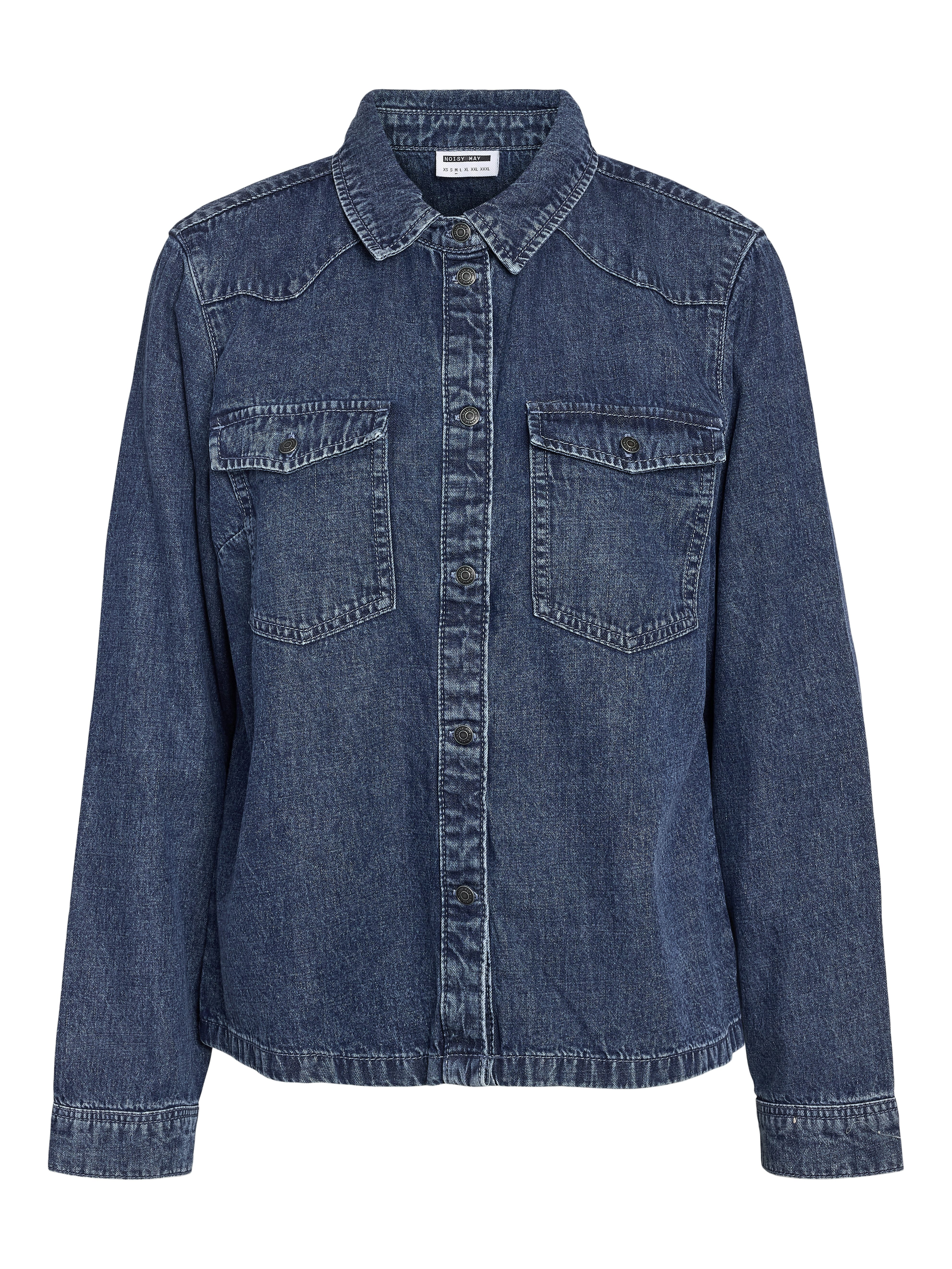 Noisy may Jeansbluse NMNEW SIGNE L/S DENIM SHIRT VI002MB NOOS