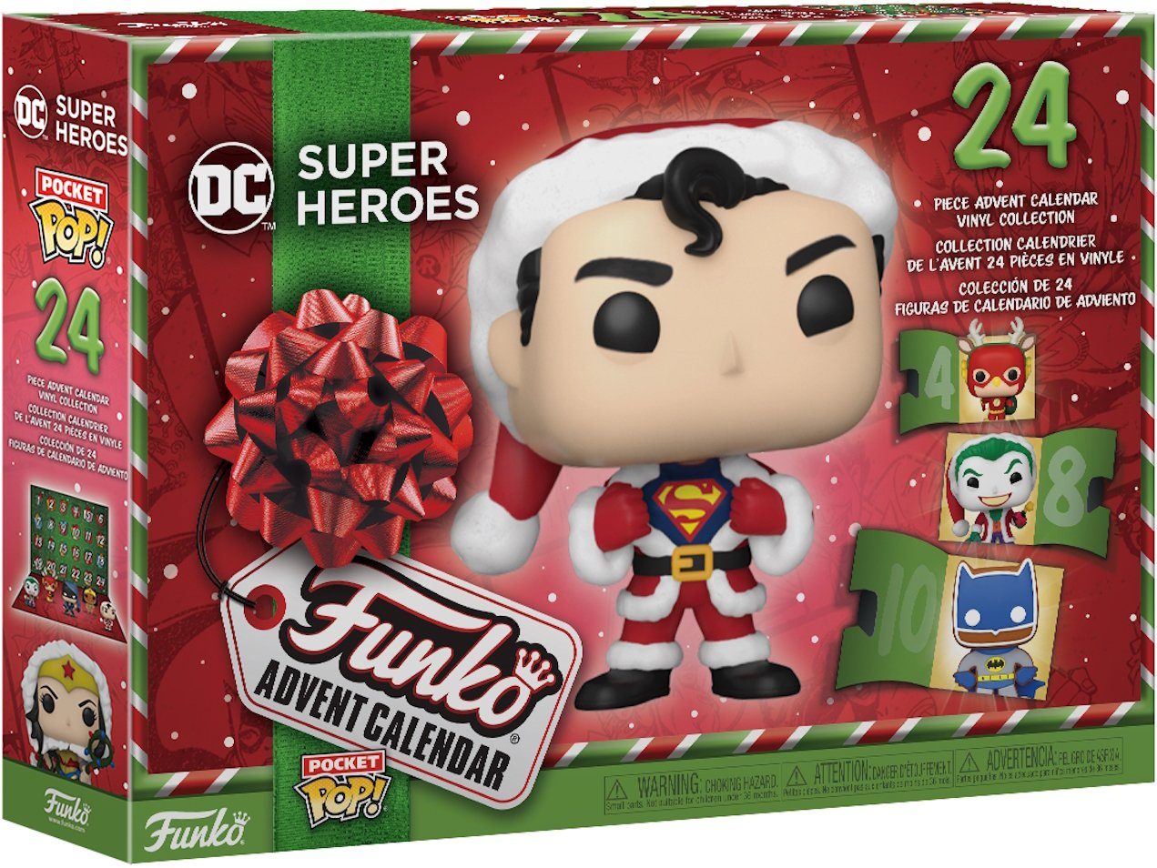 Funko Spielfigur DC Super Heroes Kalender Holiday Adventskalender