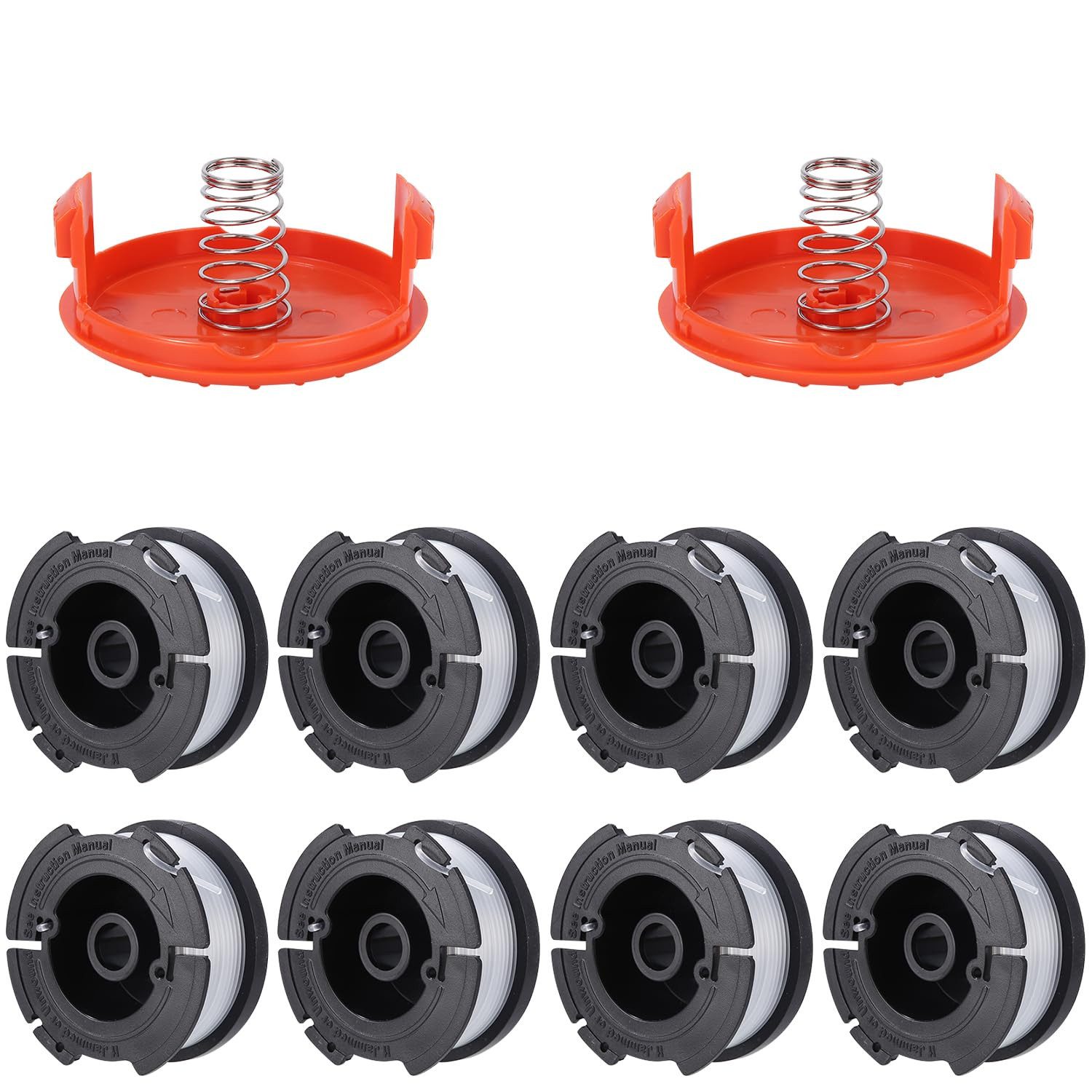 YI Trimmerfaden Rasentrimmer-Ersatzspule, 8 Ersatz,2 Spulenabdeckung 2 Ersa günstig online kaufen