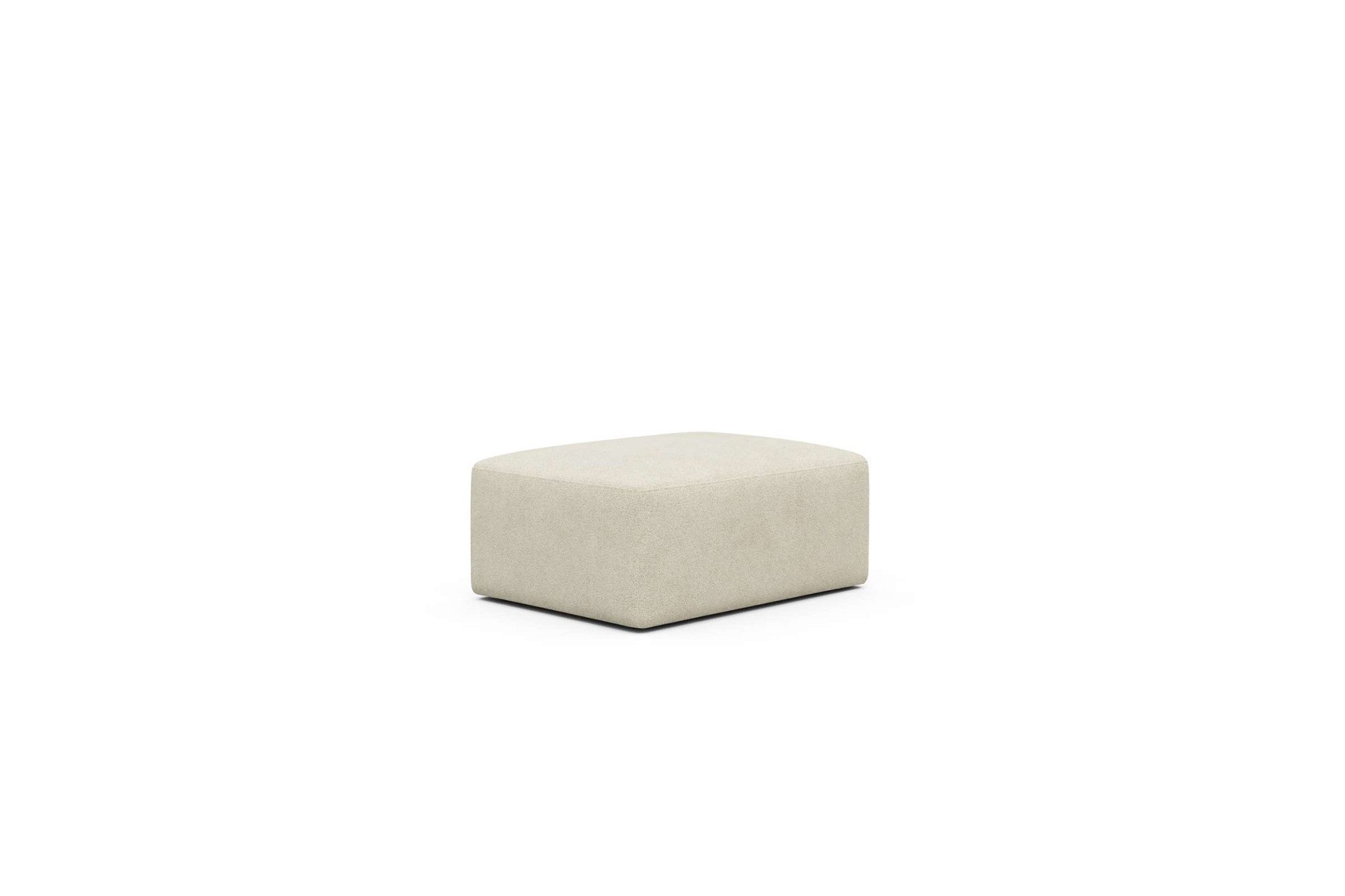 Tenksom Pouf Rund Hocker, Fussablage, perfekte Ergänzung zum Sofa RUND, Nordic Swan Ecolabel