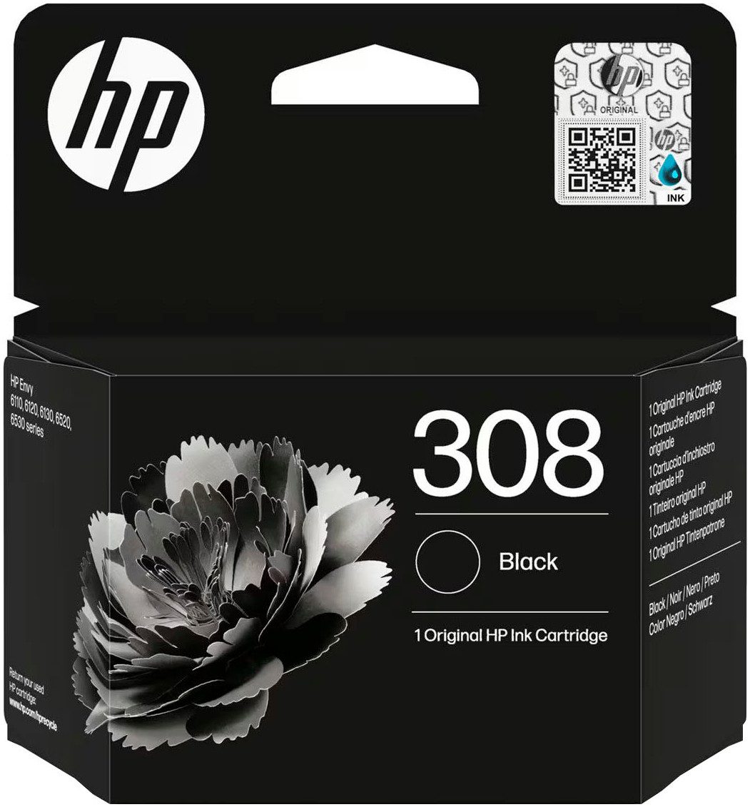 HP 308 Tintenpatrone (3 Probemonate gratis* drucken)