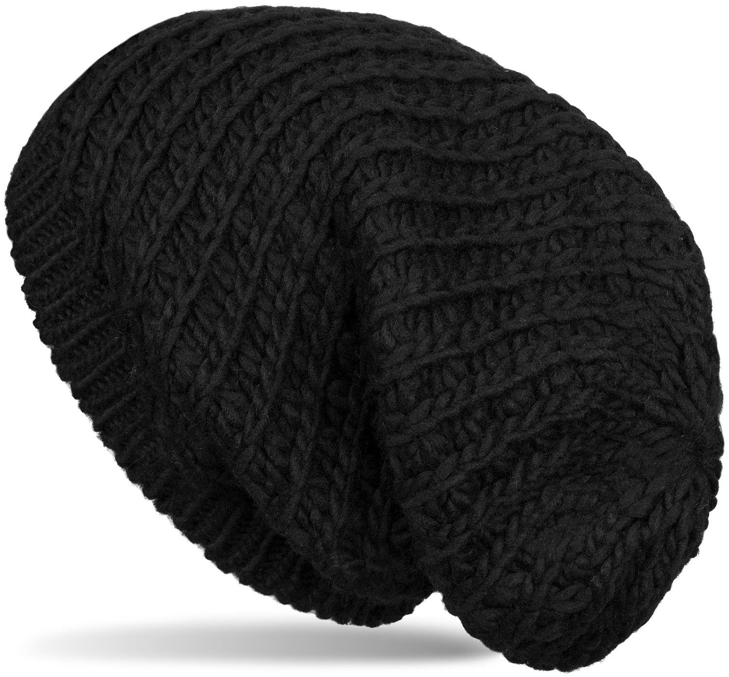 styleBREAKER Strickmütze (1-St) Grobstrick Beanie Mütze