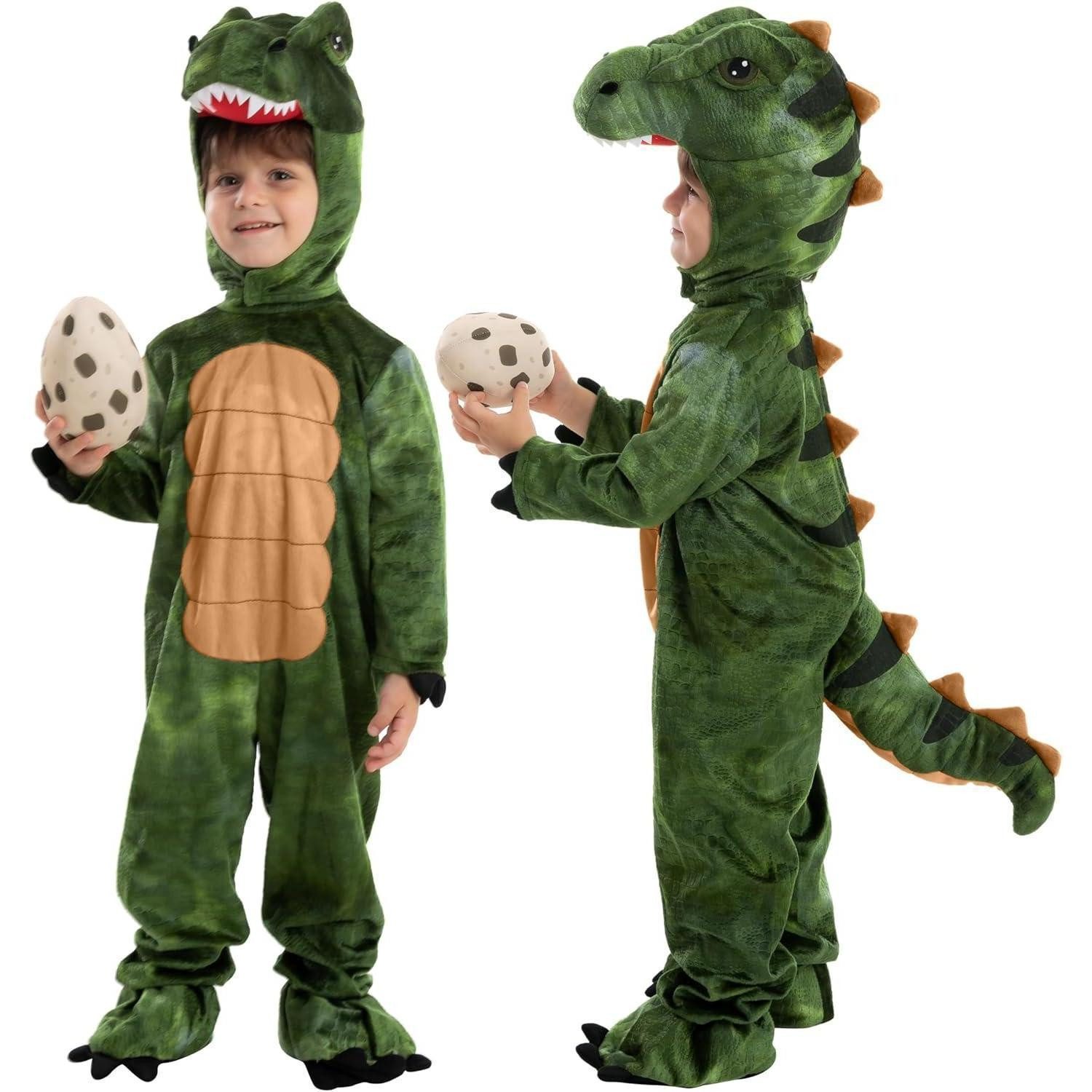 LuxusKollektion Monster-Kostüm Kinder T-Rex Kostüm Grün