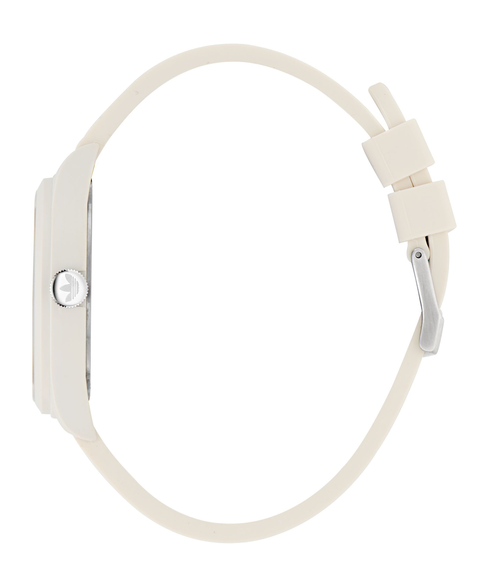 adidas Originals Quarzuhr Game Three AOSY260132I, Armbanduhr, Damenuhr, Herrenuhr, Silikonarmband, analog