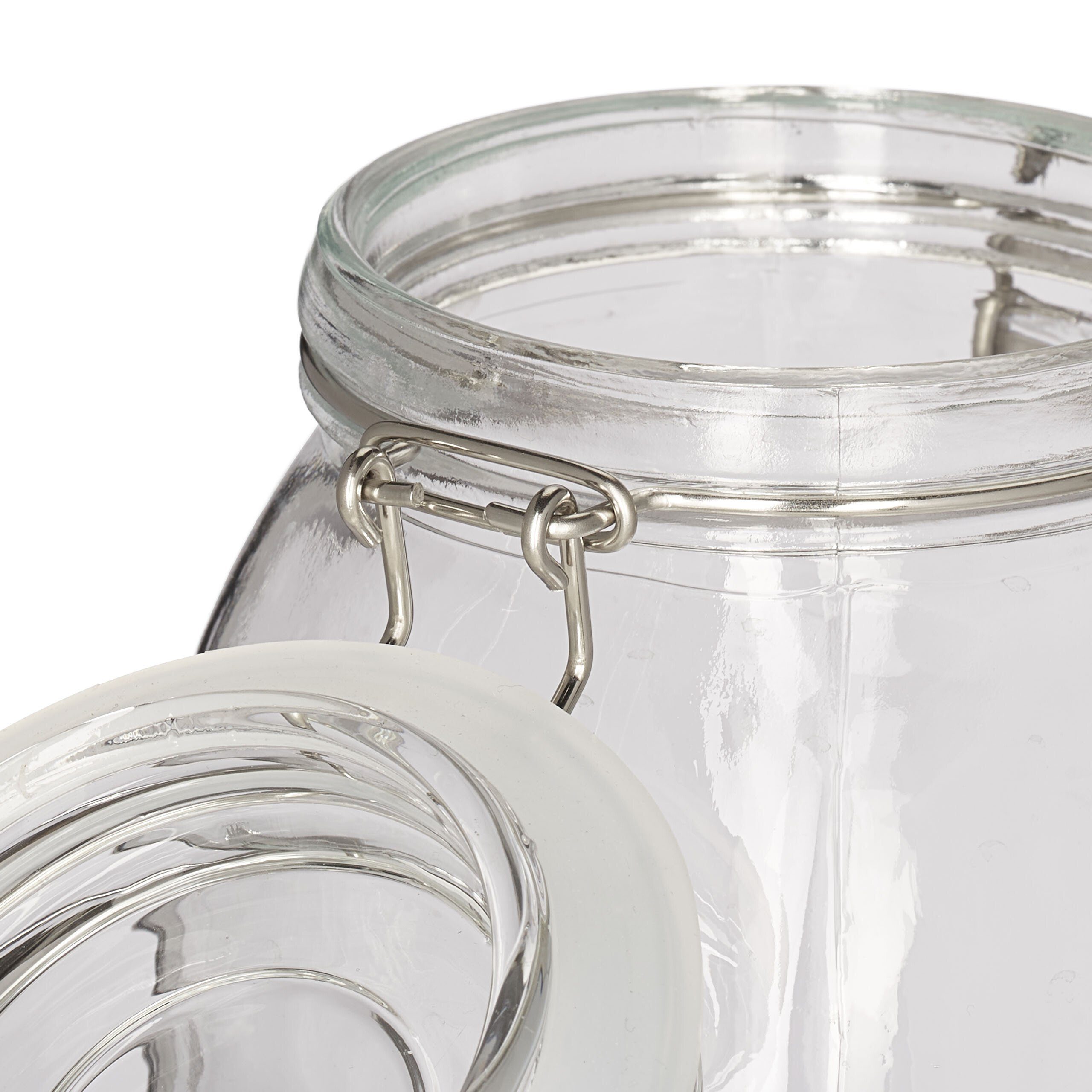 Glas ml im 3000 6er relaxdays Einmachgläser Set, Einmachglas