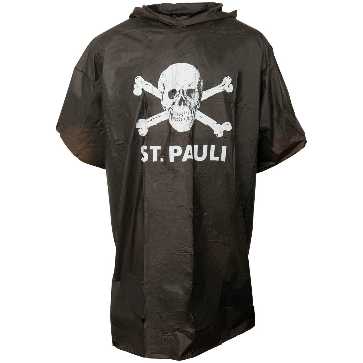 FC St. Pauli Regenjacke FC St. Pauli - Regenponcho Totenkopf Eco - schwarz