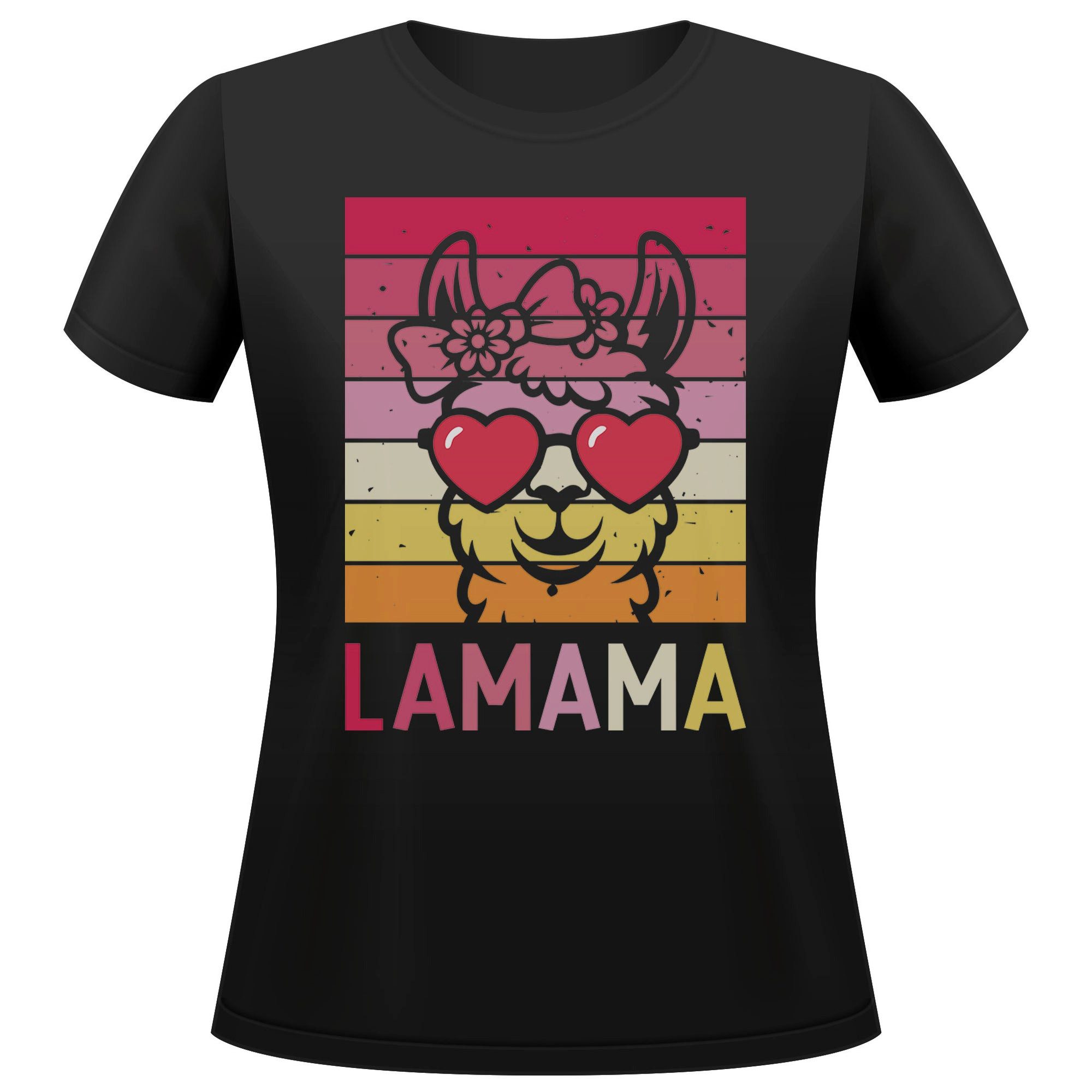 22Feels Lamama Mama Geschenk Muttertag Lustig Llama Damen Frauen Eltern IN DEUTSCHLAND BEDRUCKT