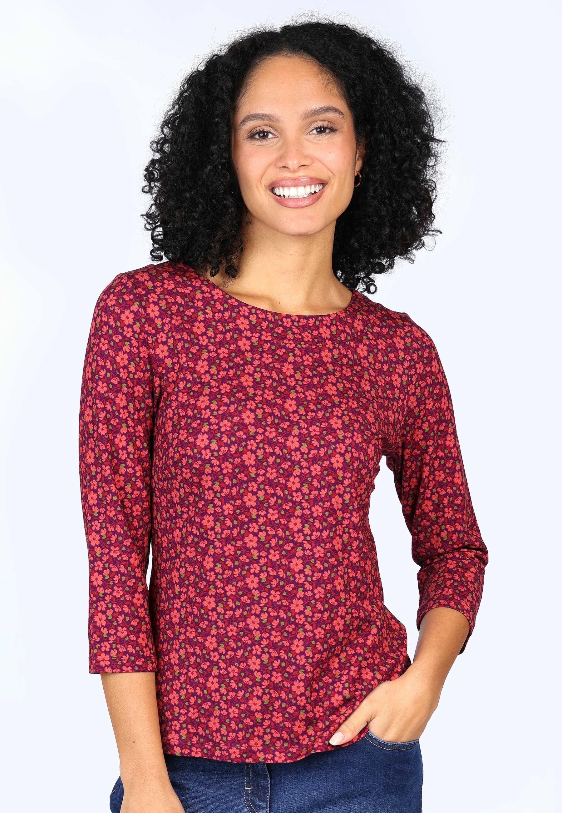 Lykka du Nord Langarmshirt Zoala little flower günstig online kaufen