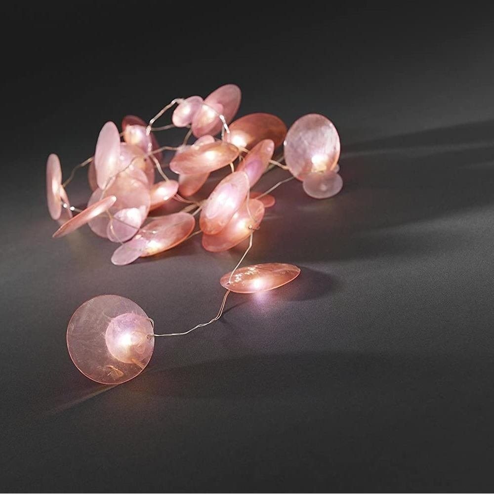 LED-Lichterkette 3167-343 LED Dekolichterkette 20er Pink 1,7m