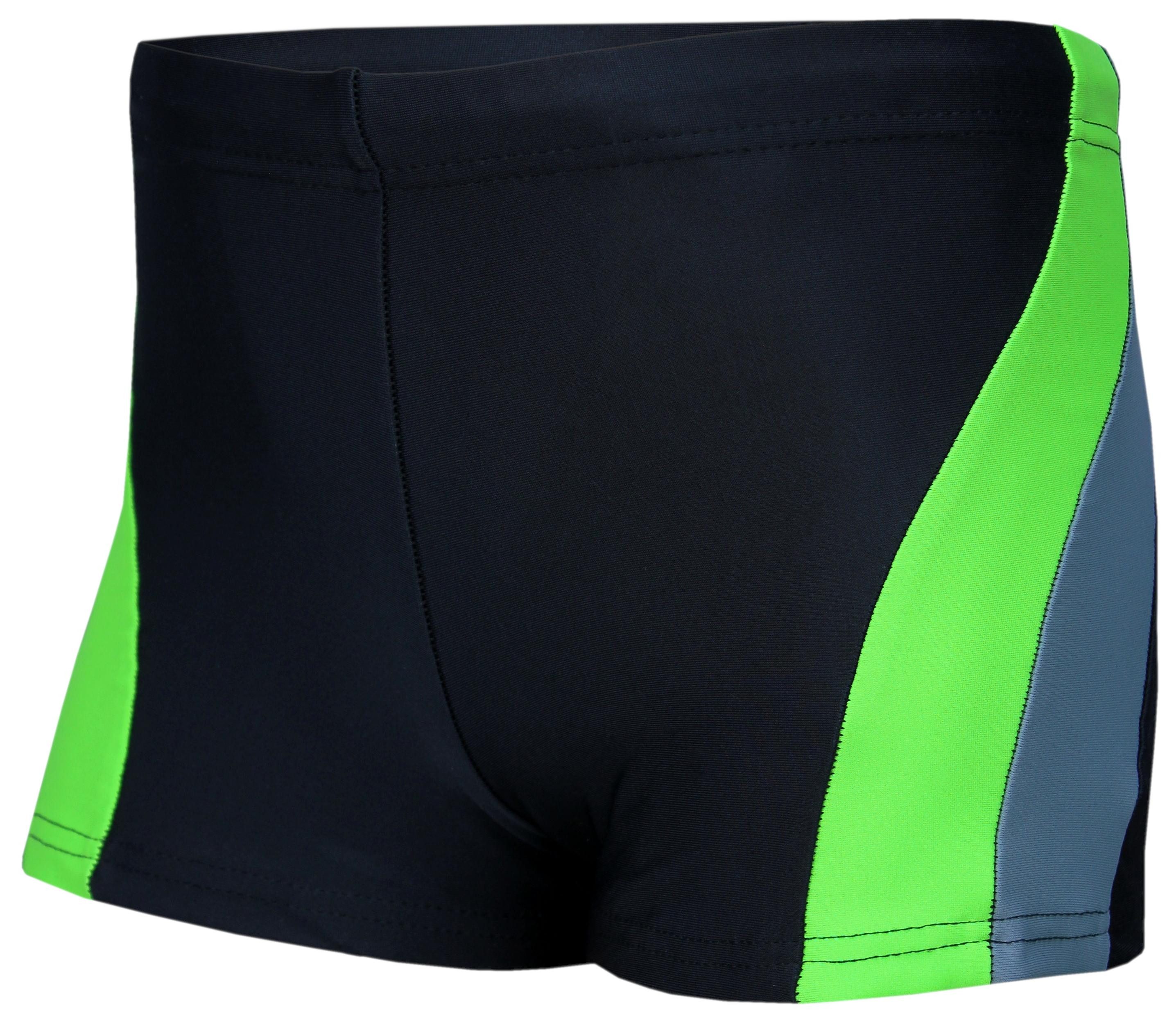Aquarti Badeshorts Aquarti Jungen Badehose Schwimmhose Seitliche Paspel Kinder Badeshorts