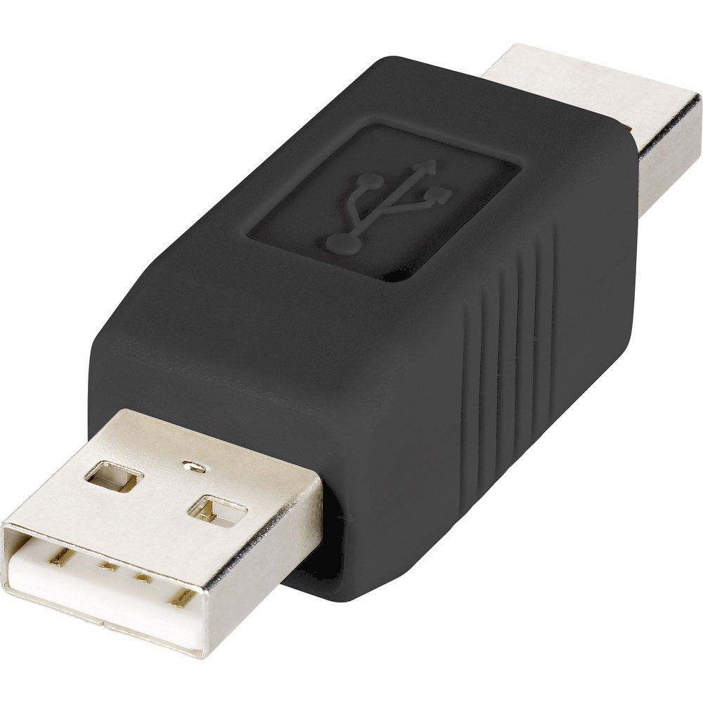 Renkforce USB 2.0 Adapter [1x USB 2.0 Stecker A - 1x USB 2.0 Stecker A USB-Adapter